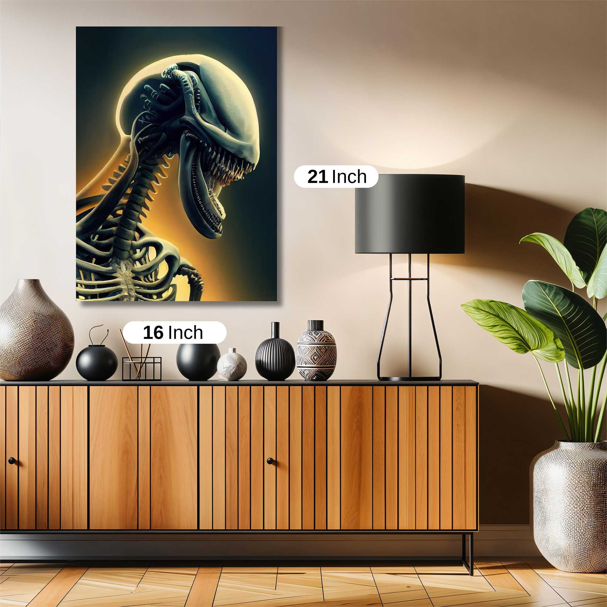 Xenomorph Menace Safe Wall Magnetic / M