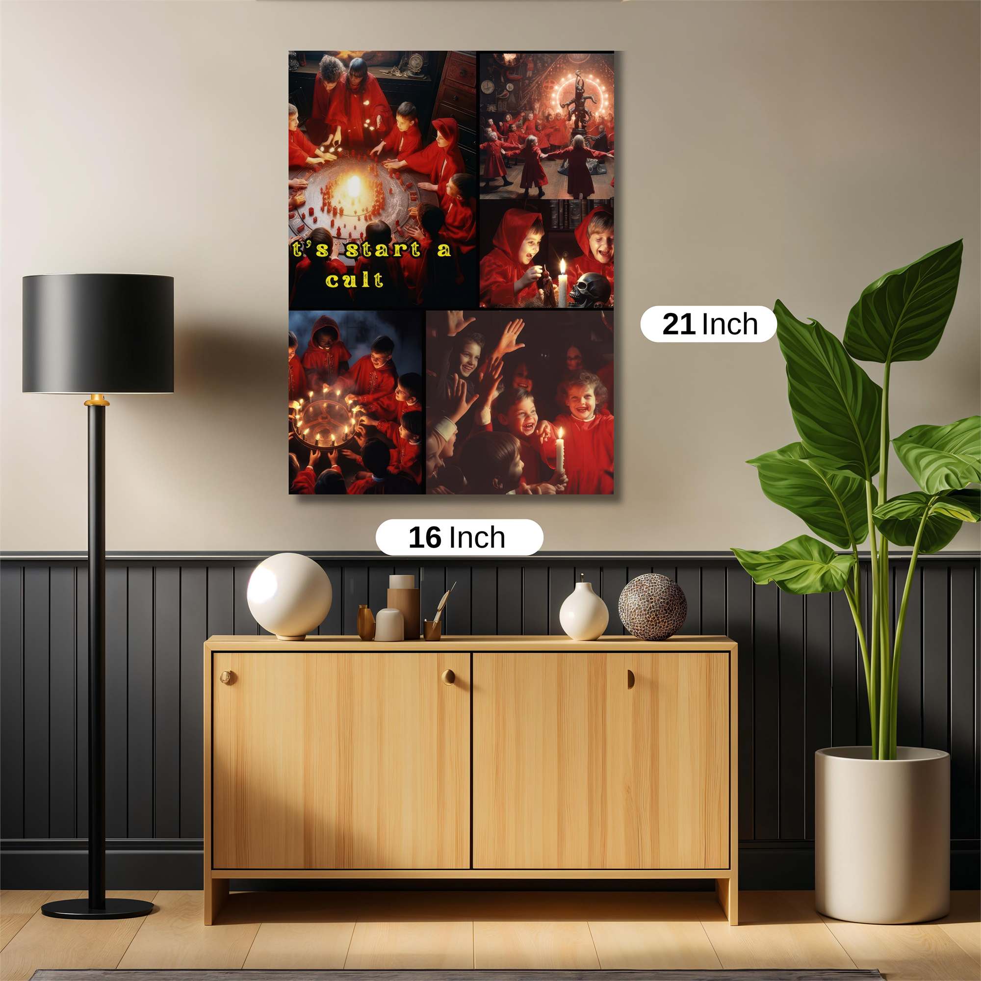 Cultish Celebration Safe Wall Magnetic / M