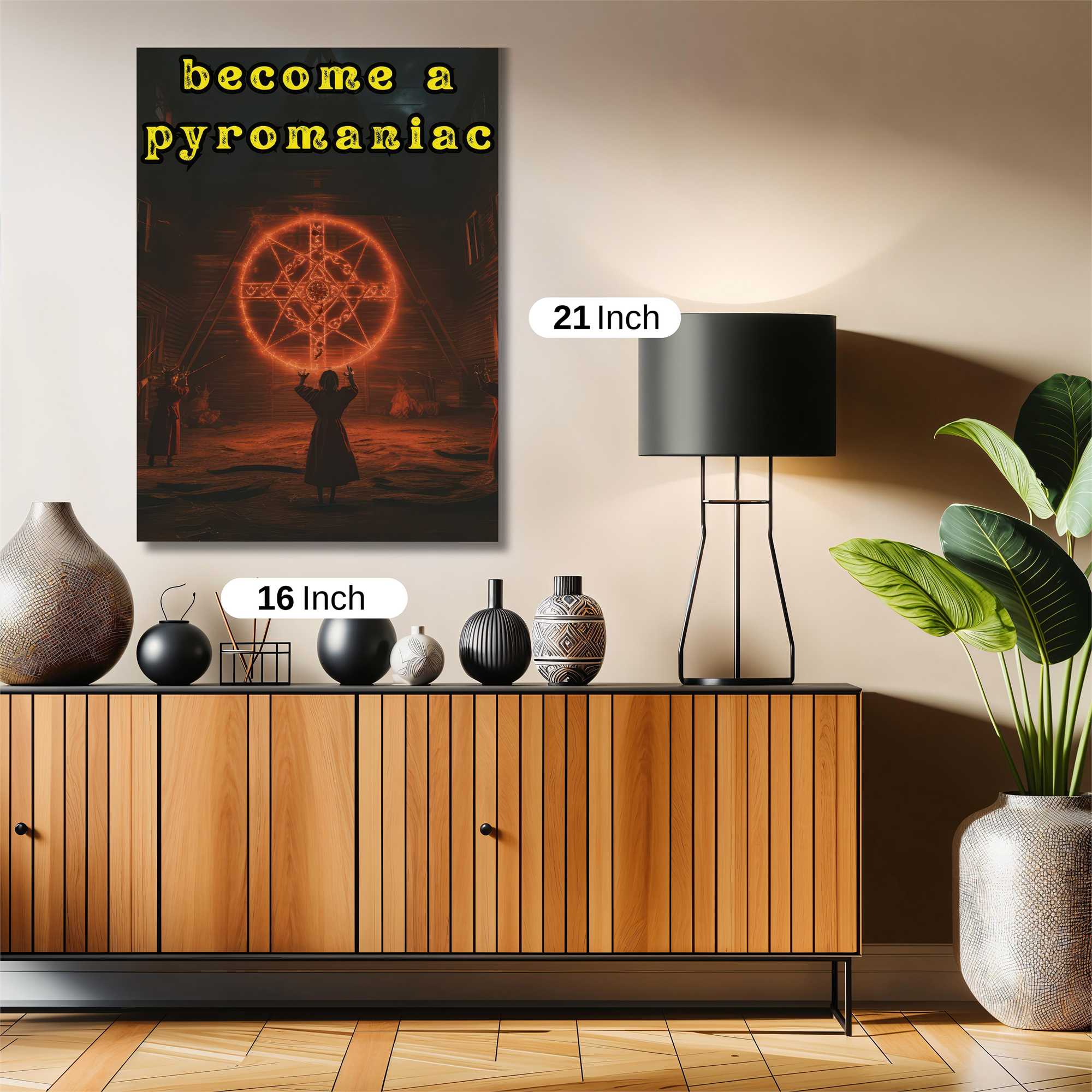 Ritualistic Glow Safe Wall Magnetic / M