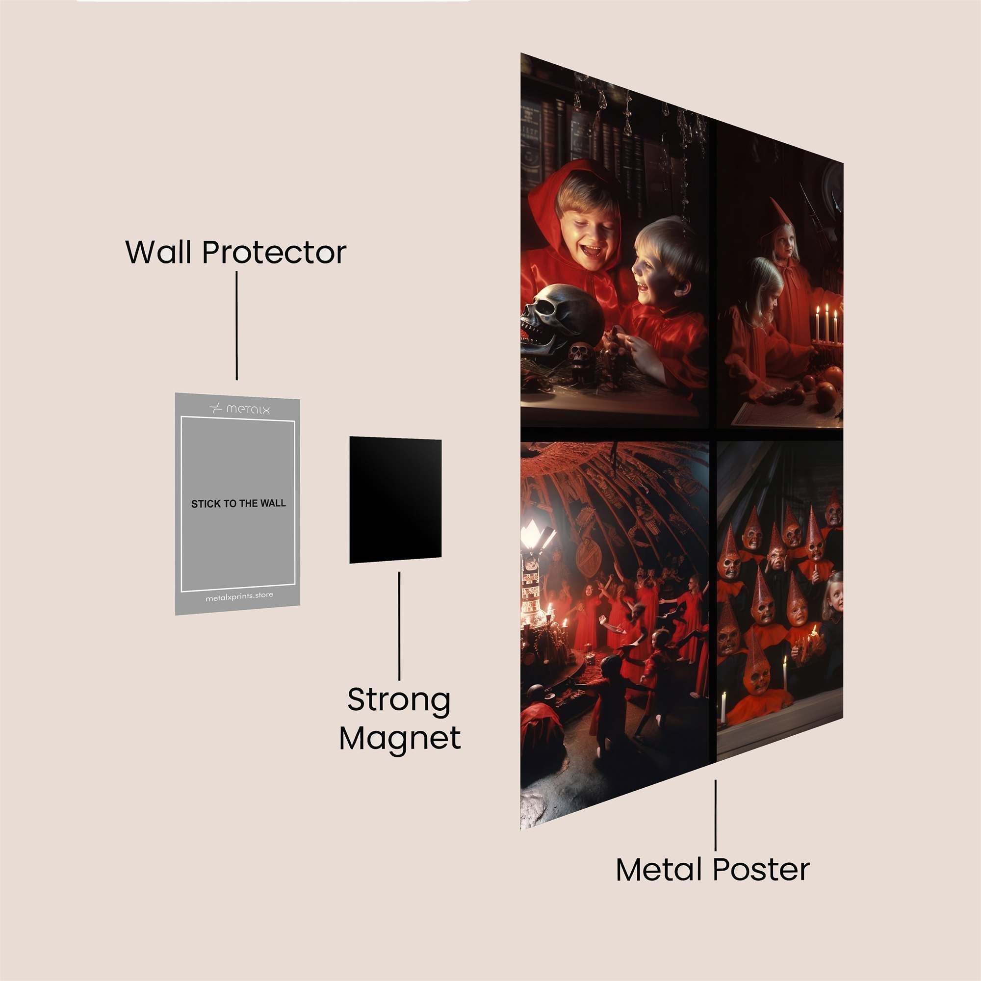 Cultic Celebration Safe Wall Magnetic / M