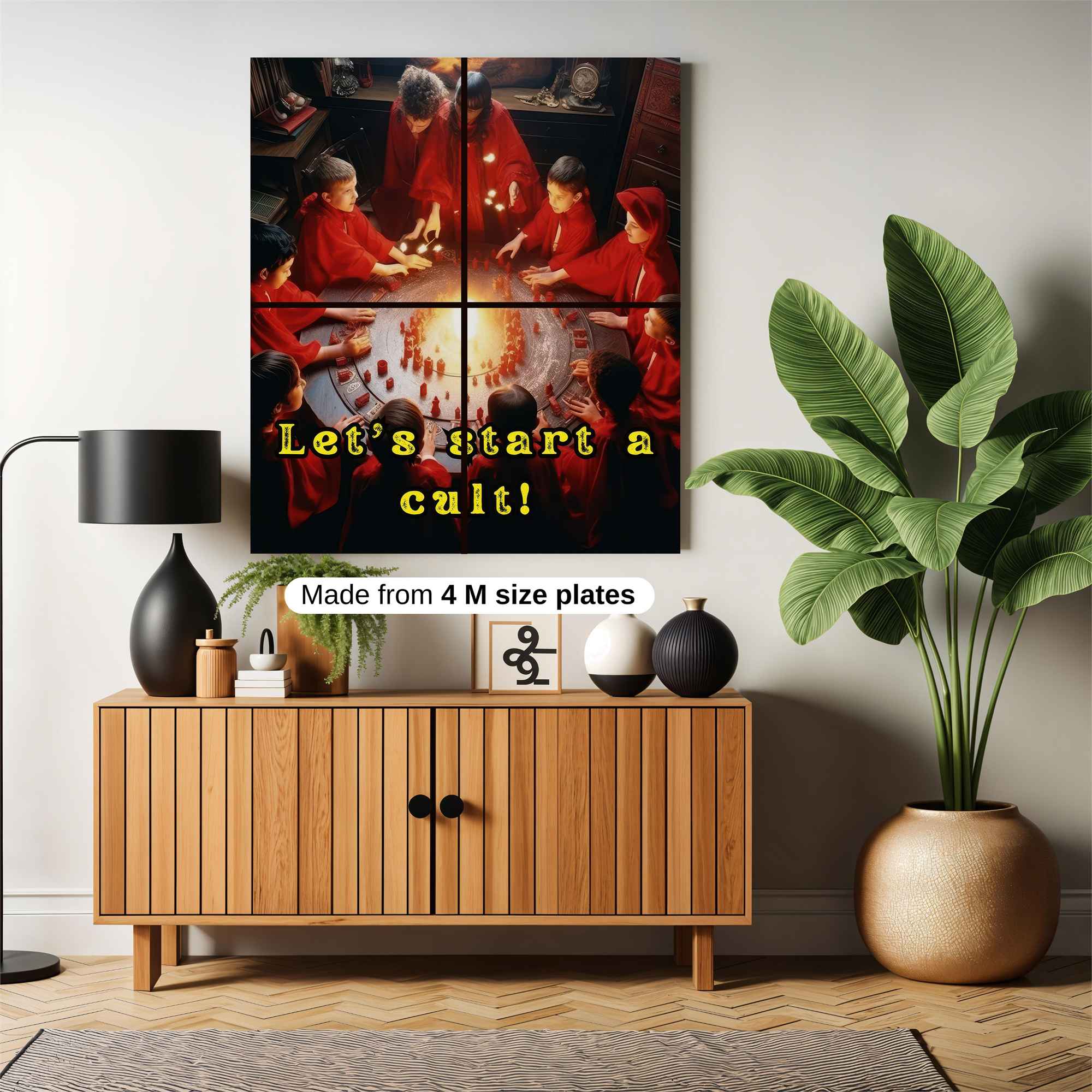 Cult Gathering Safe Wall Magnetic / M