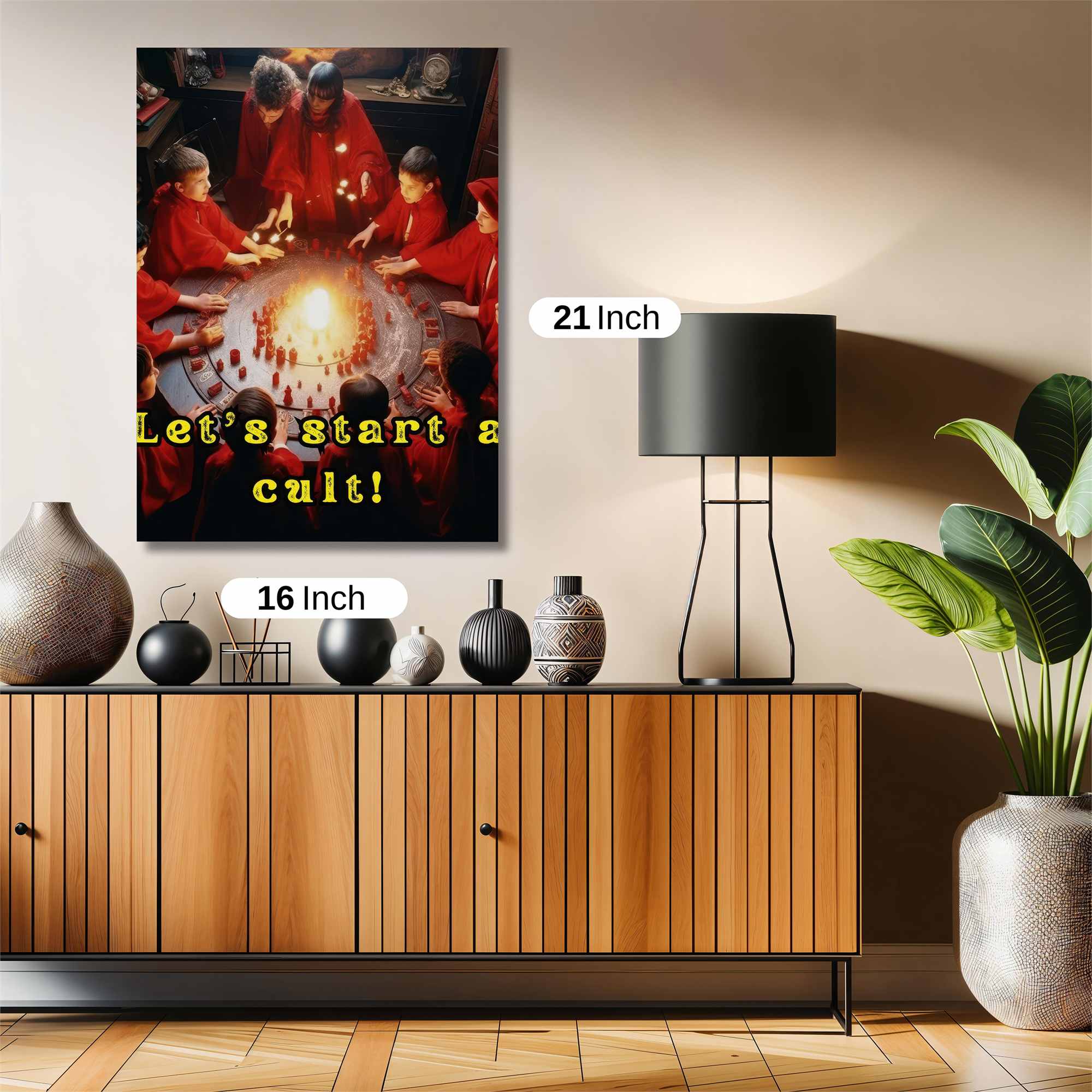 Cult Gathering Safe Wall Magnetic / M