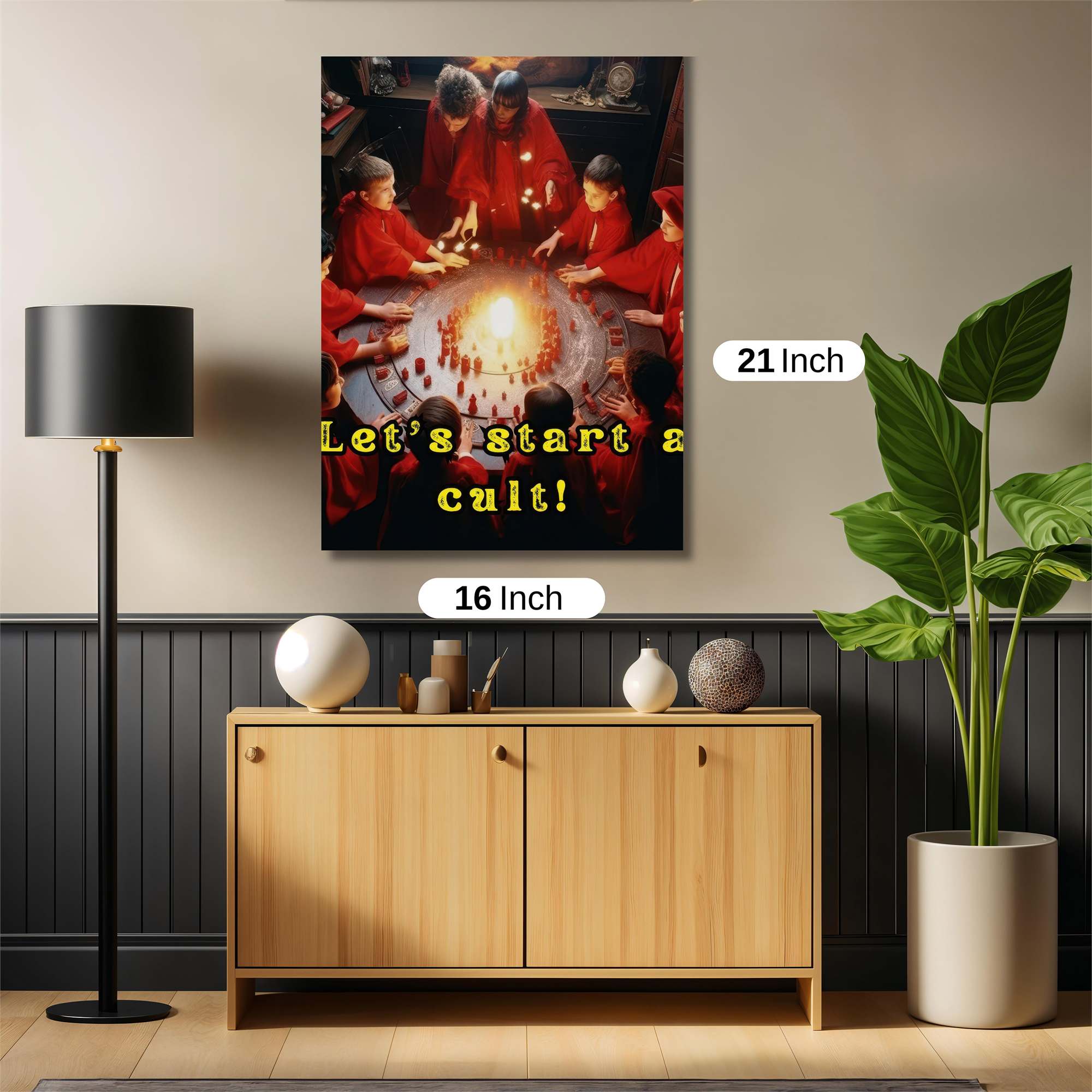 Cult Gathering Safe Wall Magnetic / M
