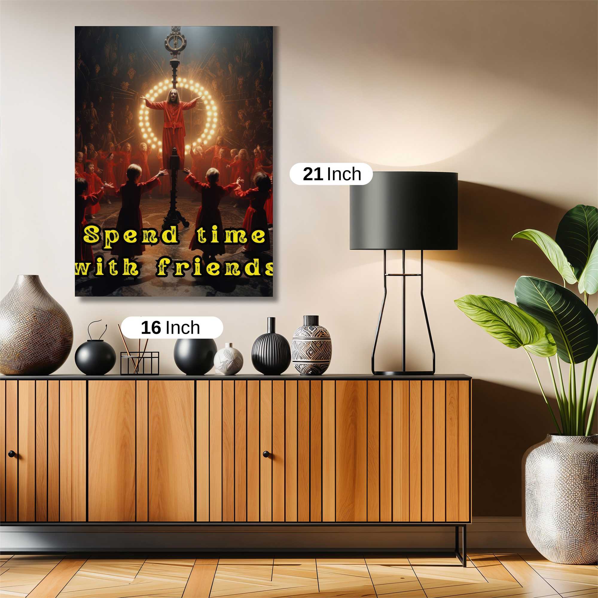 Jesus Radiant Safe Wall Magnetic / M