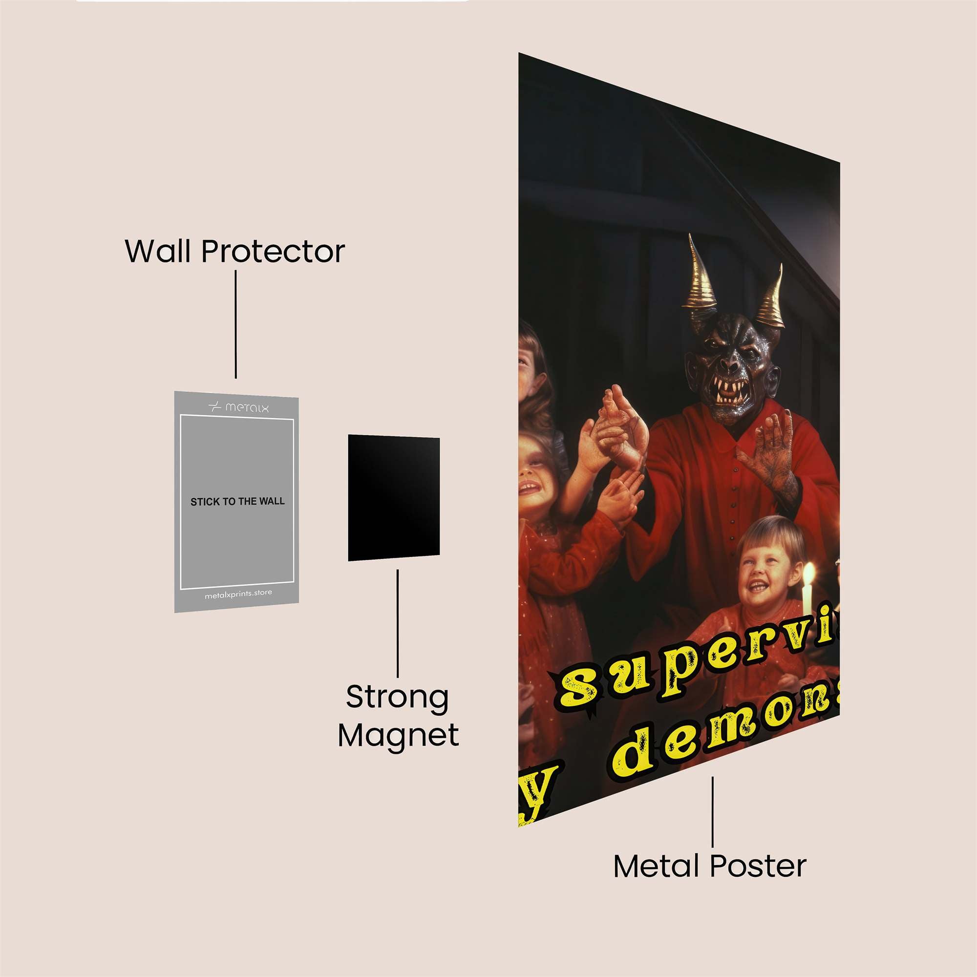 Devilish Delight Safe Wall Magnetic / M