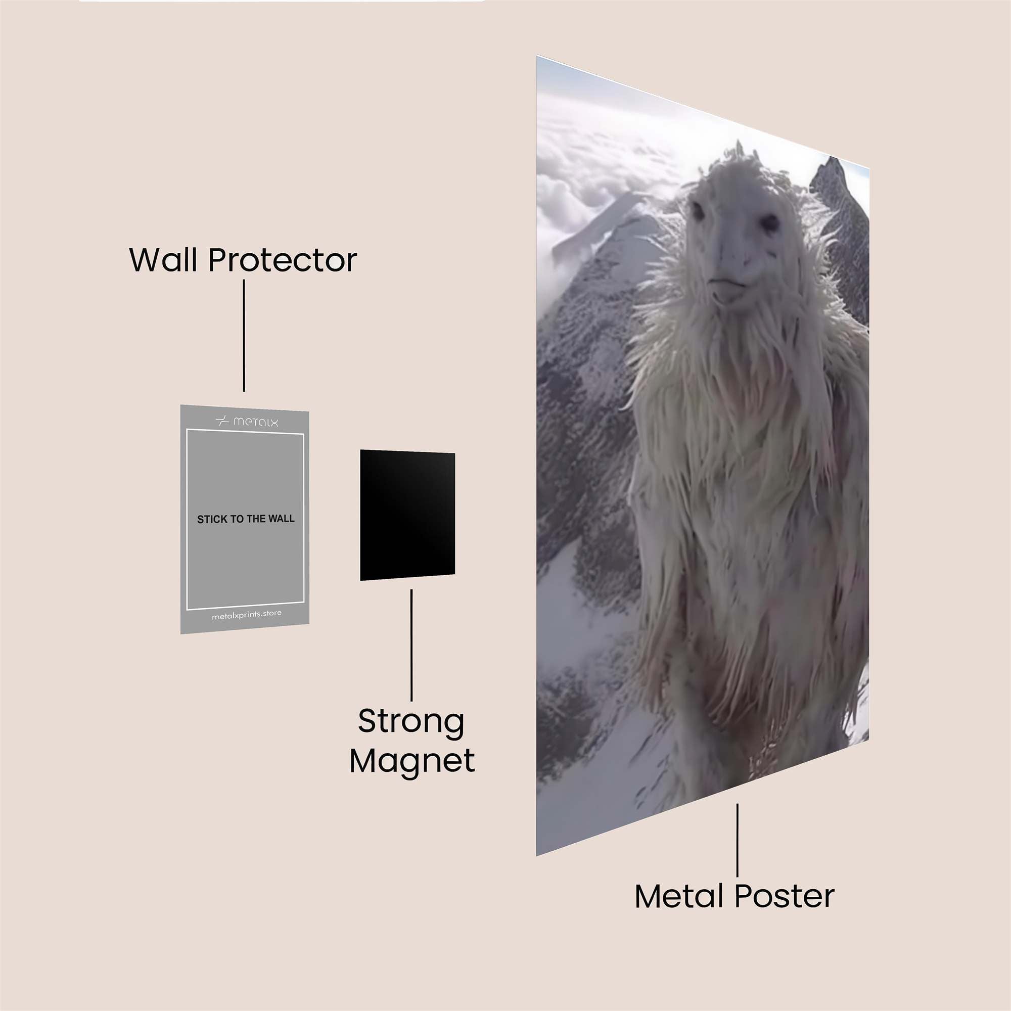 Yeti Serene Safe Wall Magnetic / M