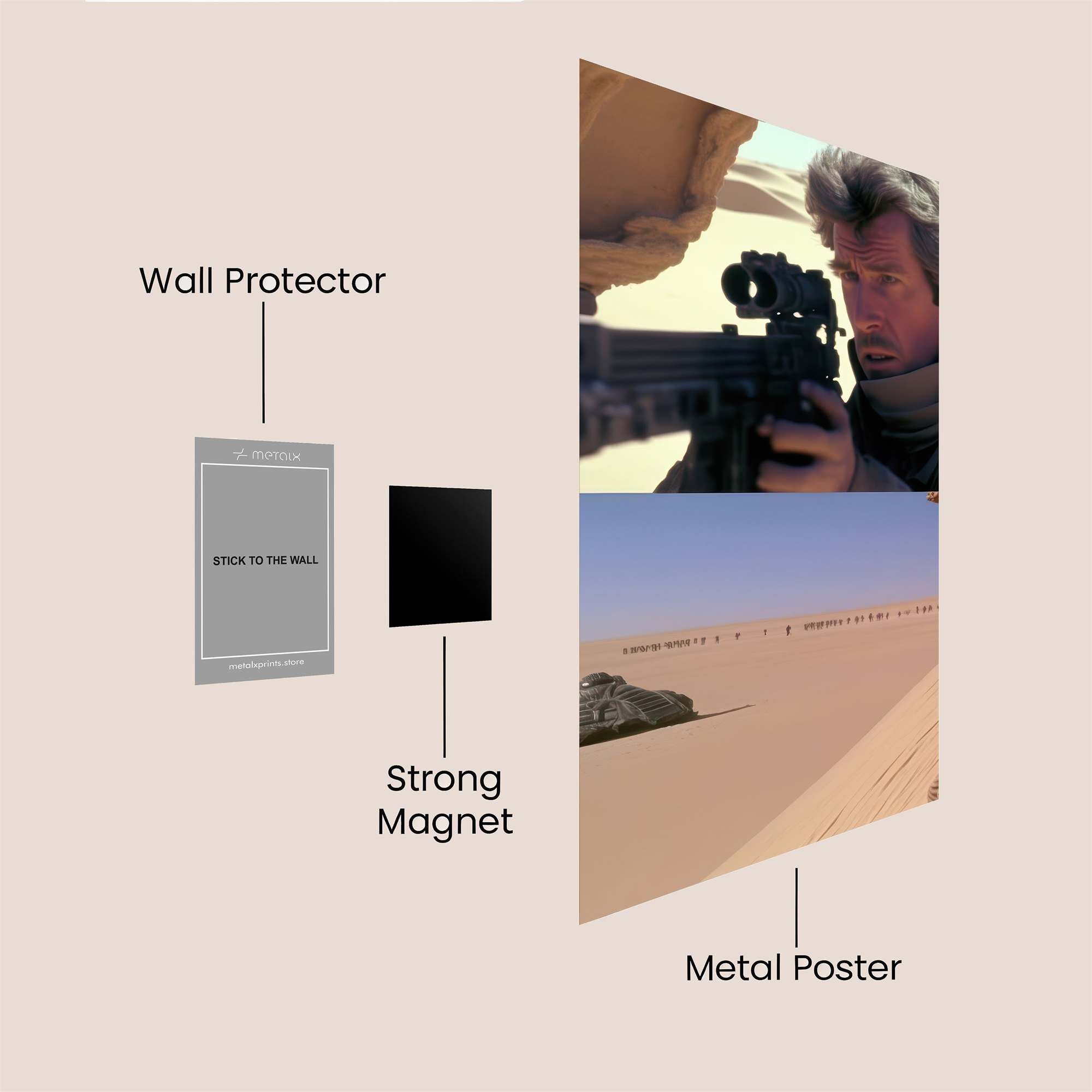 Boba Focused Safe Wall Magnetic / M