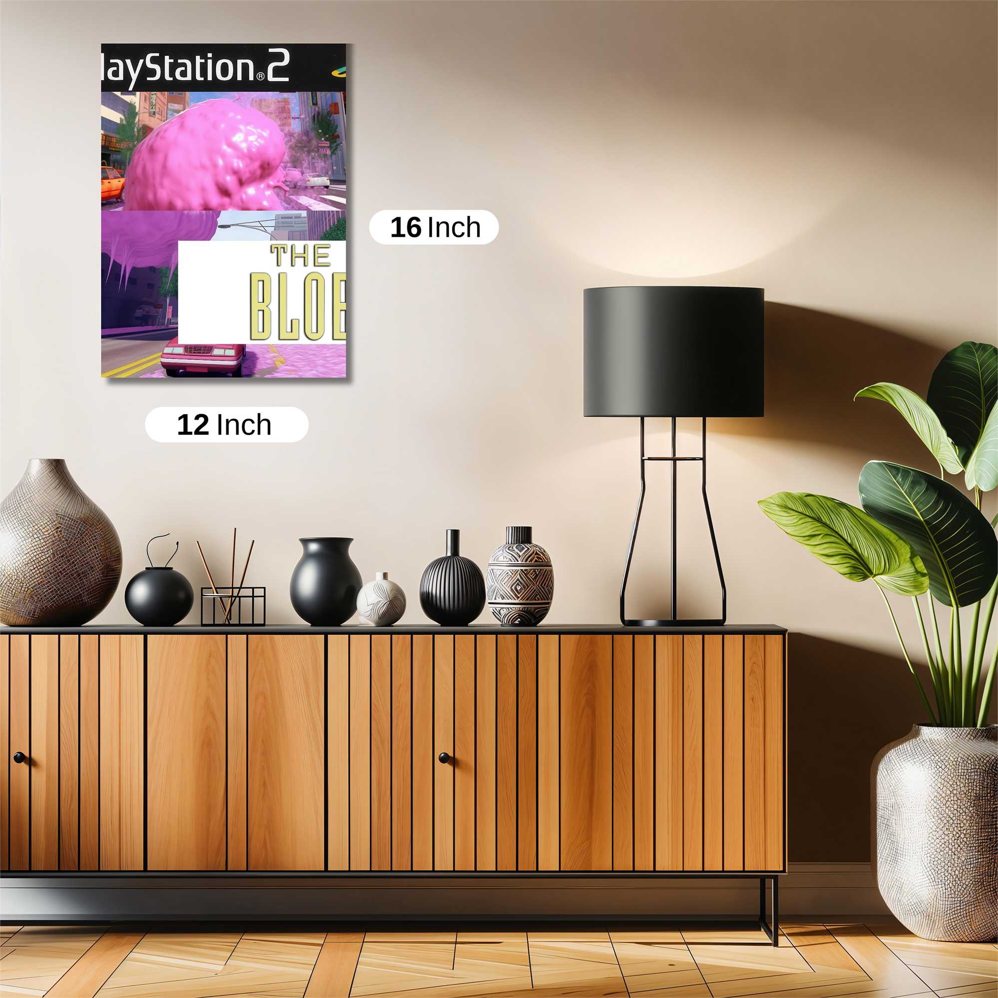 Blob Invasion Safe Wall Magnetic / M