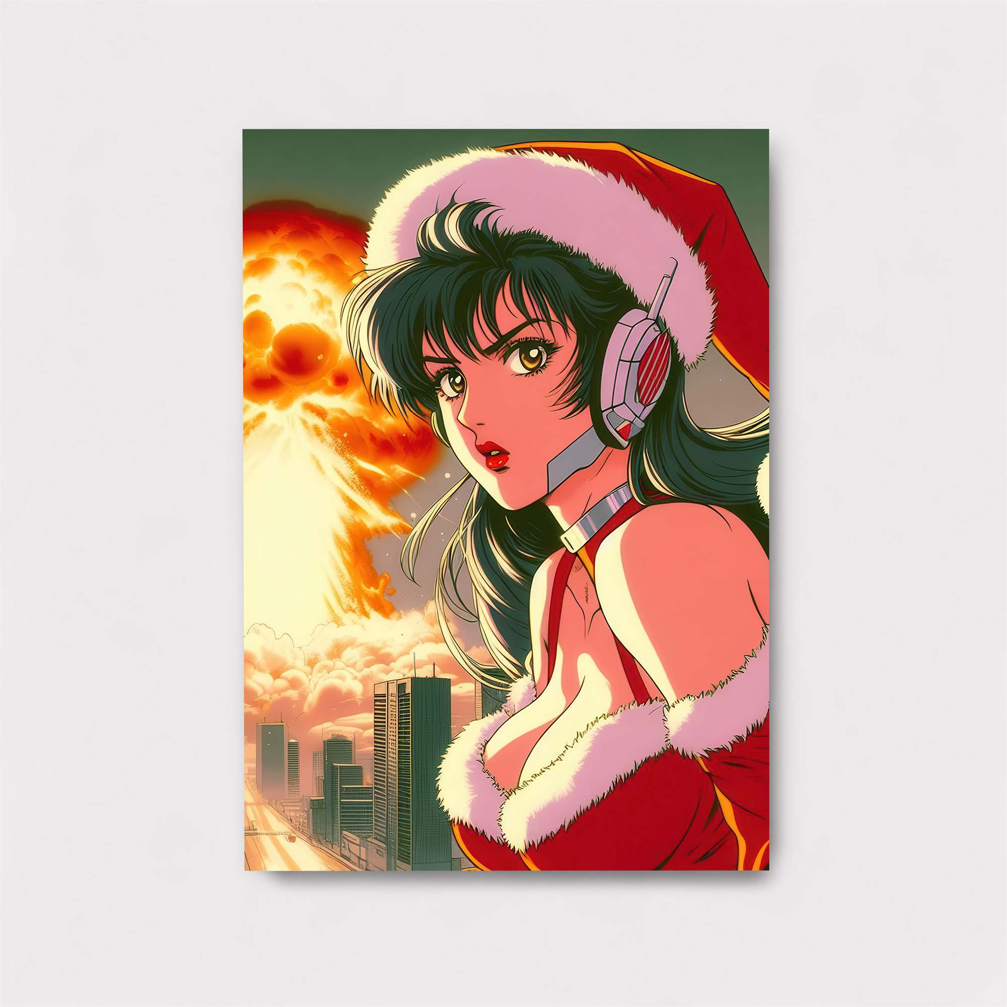 Apocalyptic Santa Safe Wall Magnetic / M