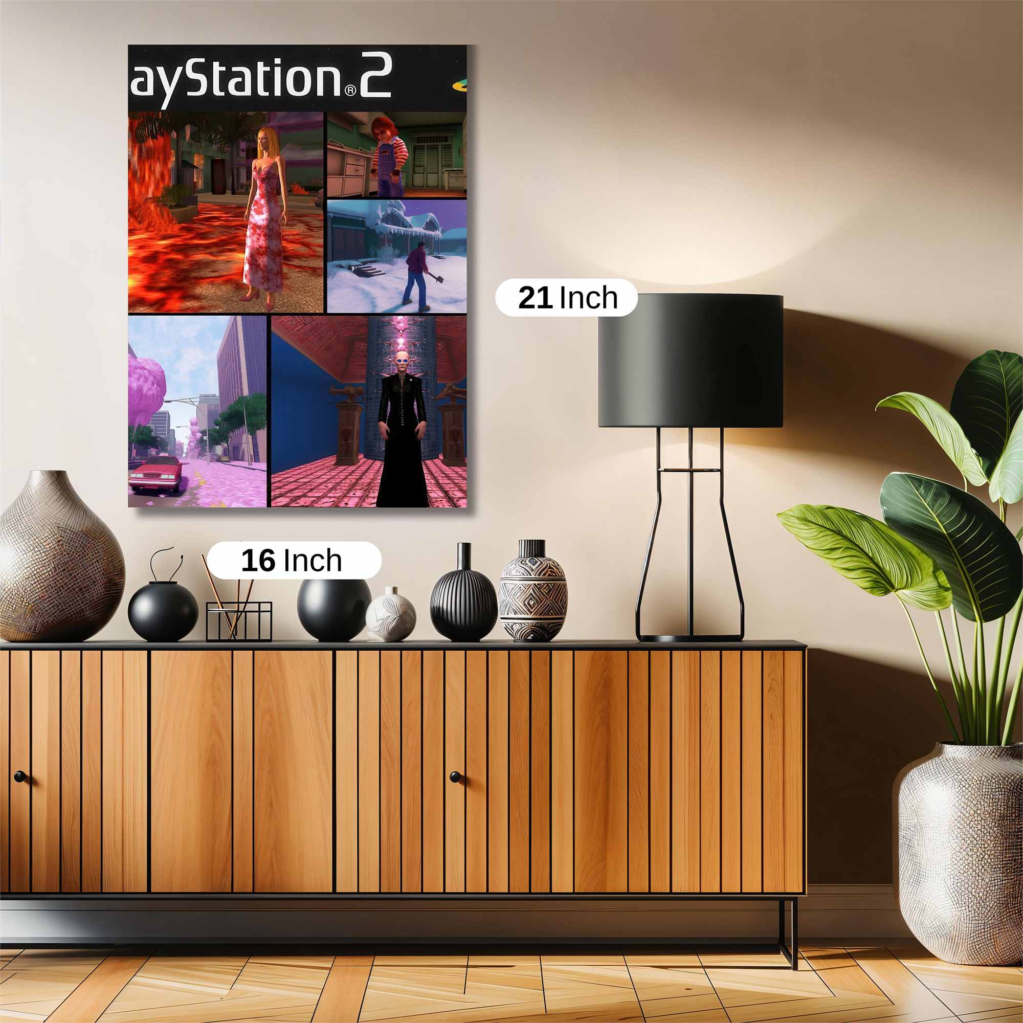 PlayStation Nostalgia Safe Wall Magnetic / M