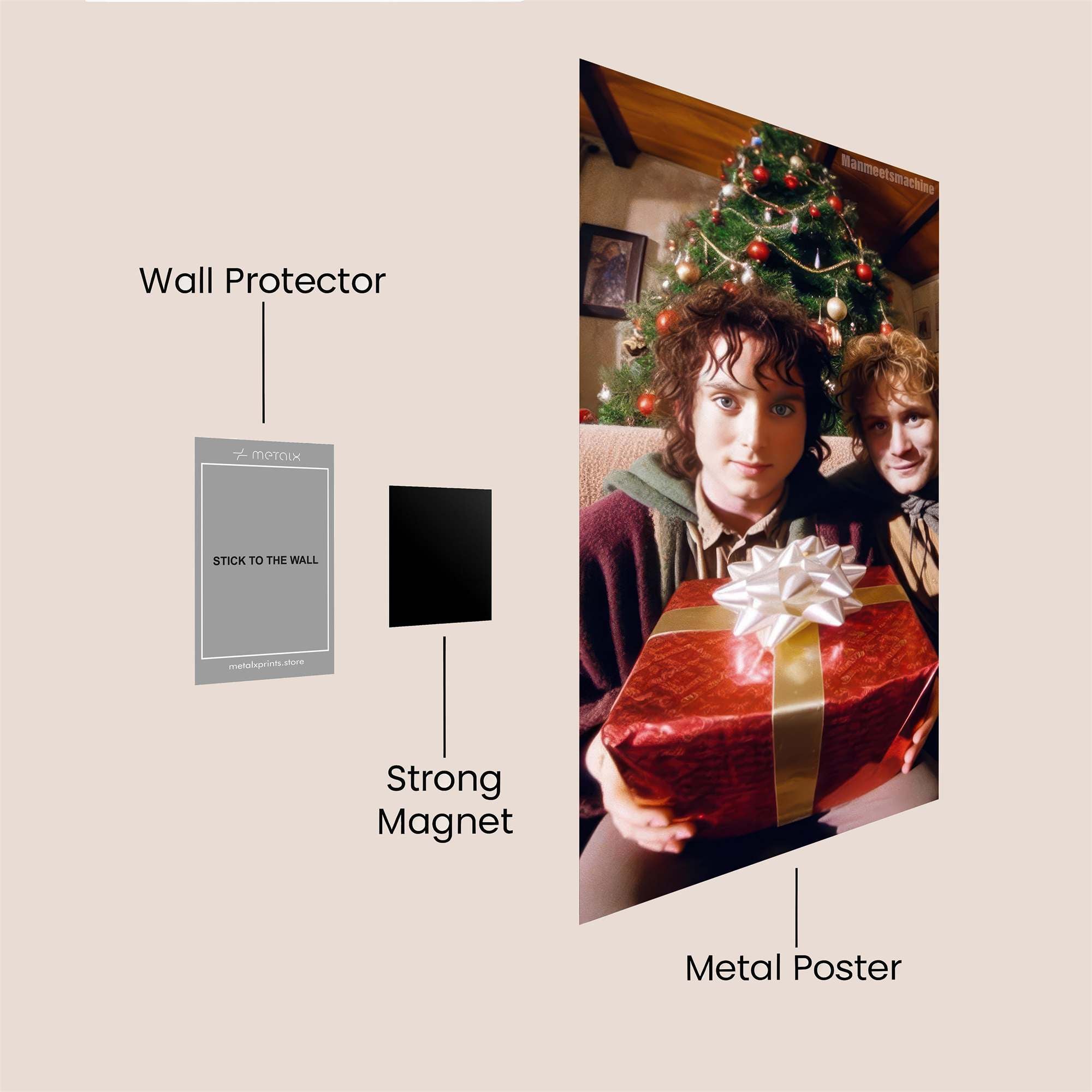 FrodoJoyful Safe Wall Magnetic / M