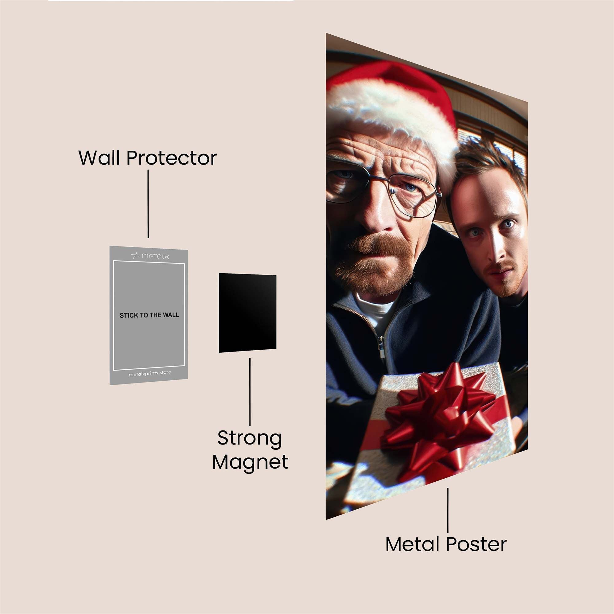 HeisenbergJoyful Safe Wall Magnetic / M