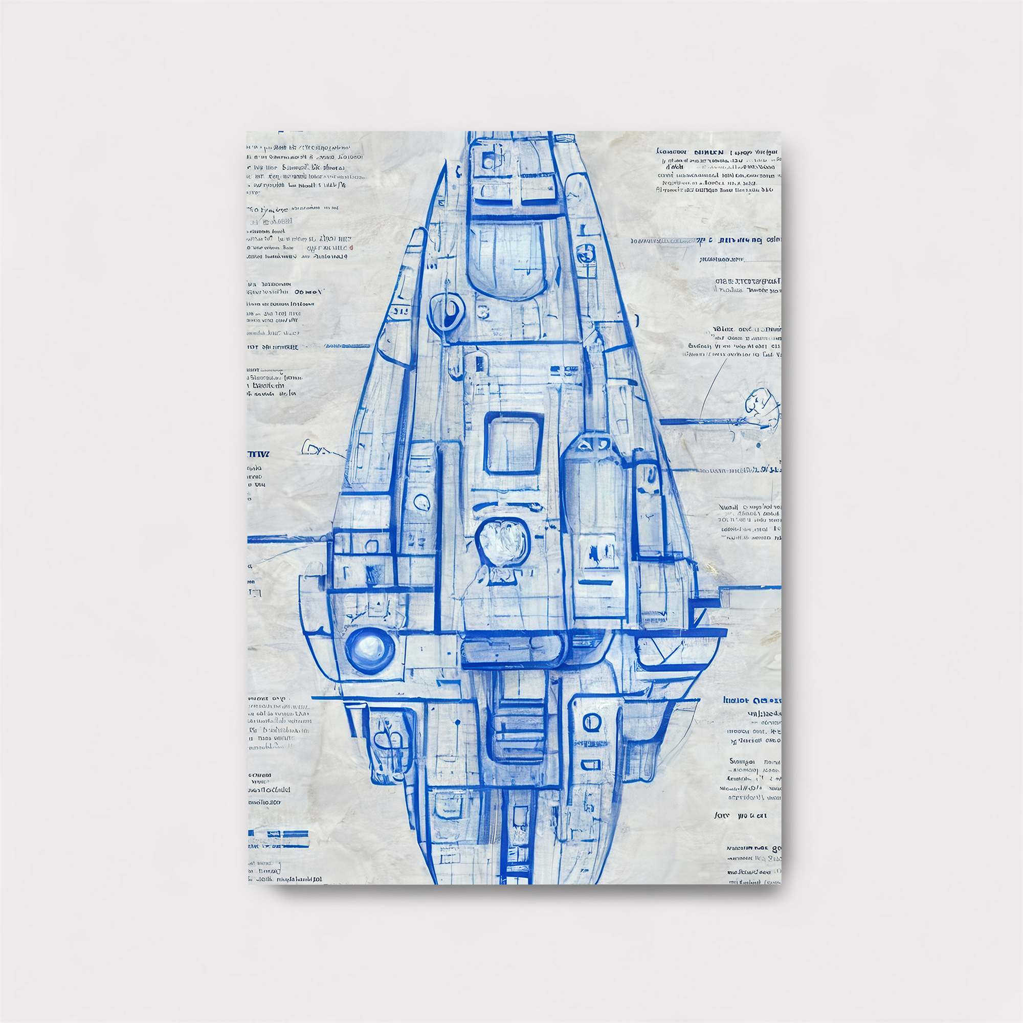 Falcon Blueprint Safe Wall Magnetic / M