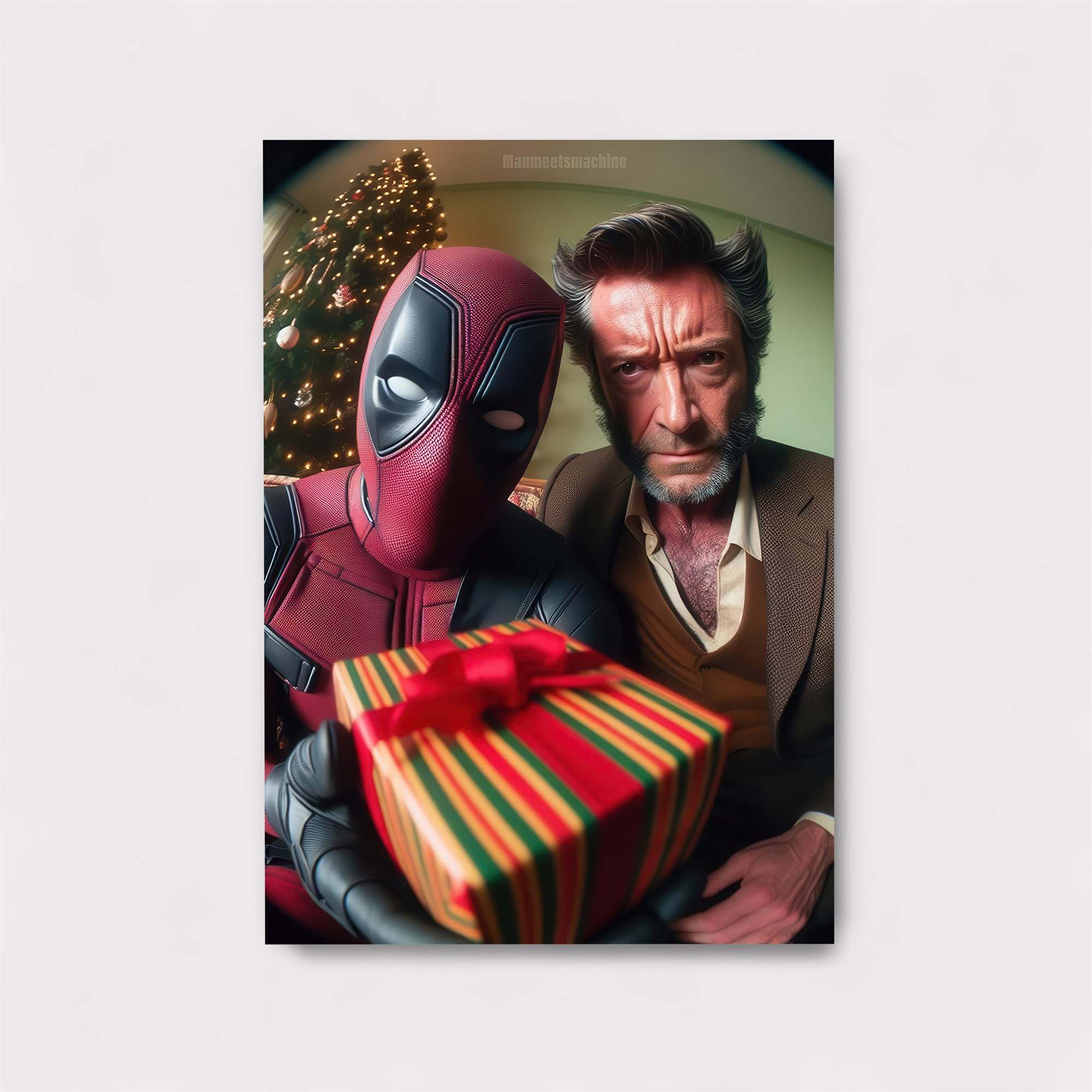 Deadpool Festive Safe Wall Magnetic / M