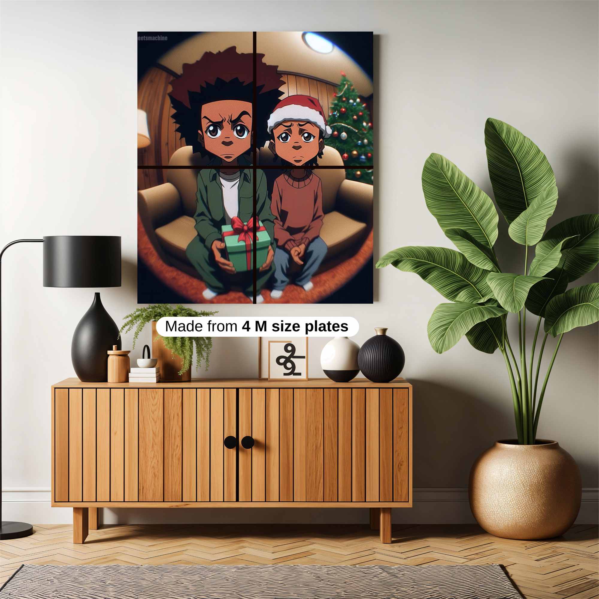 Huey's Holiday Safe Wall Magnetic / M