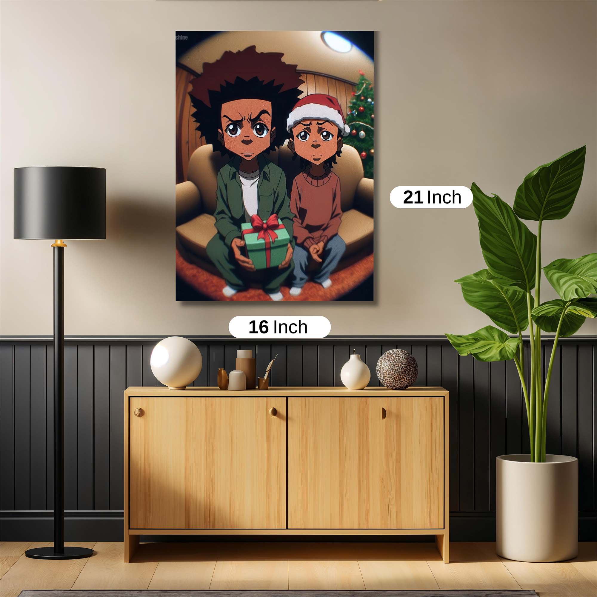 Huey's Holiday Safe Wall Magnetic / M