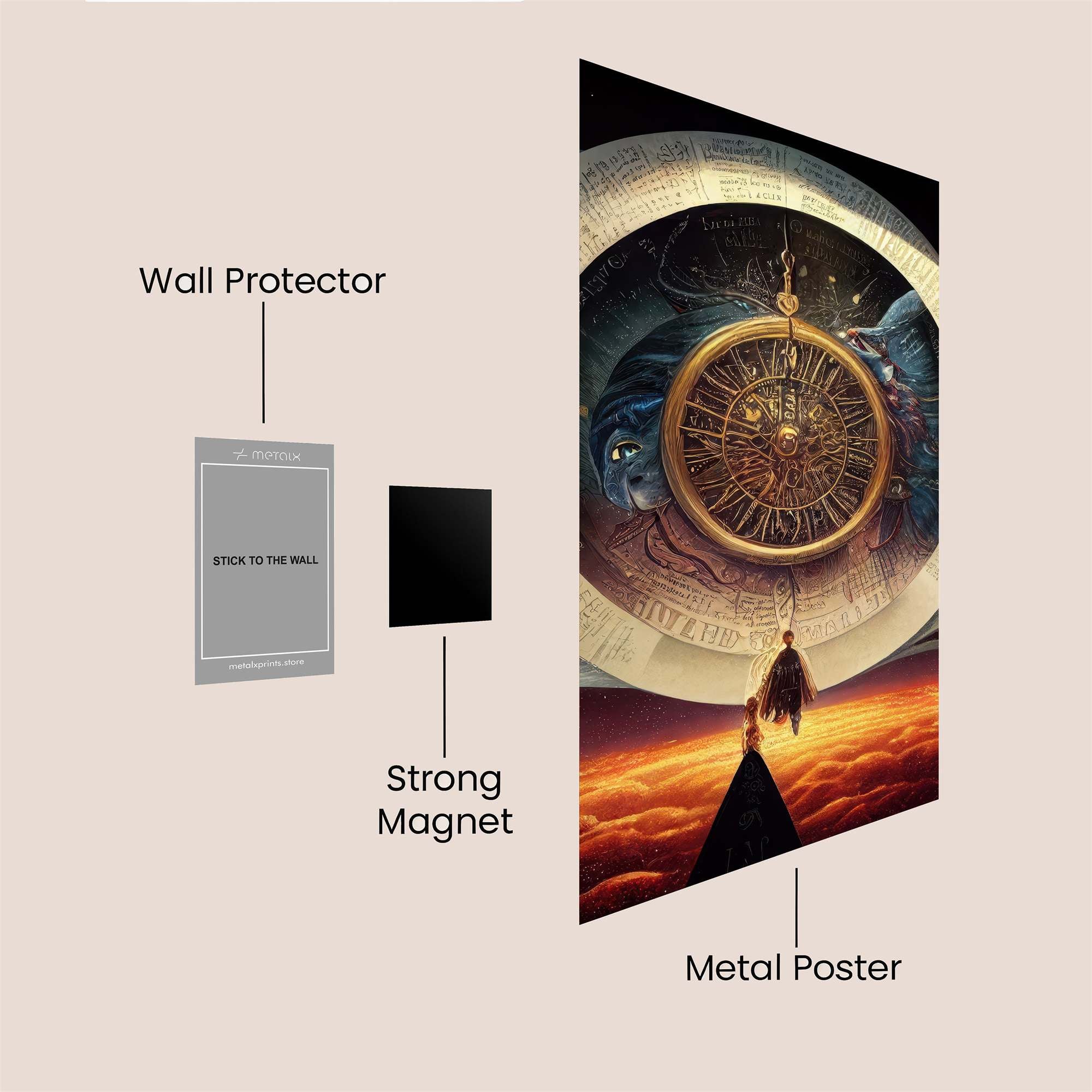 Cosmic Wonder Safe Wall Magnetic / M