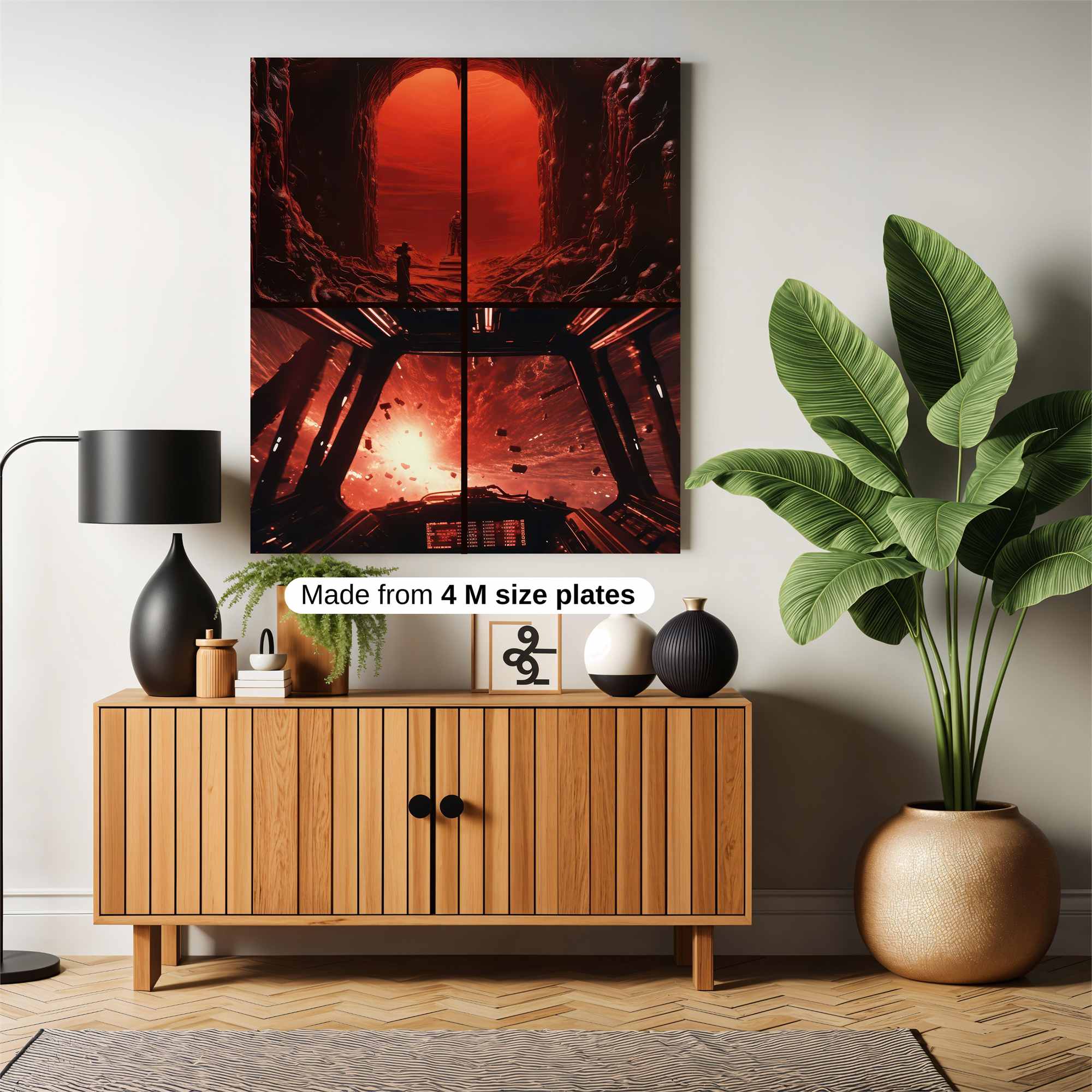 Alien Descent Safe Wall Magnetic / M
