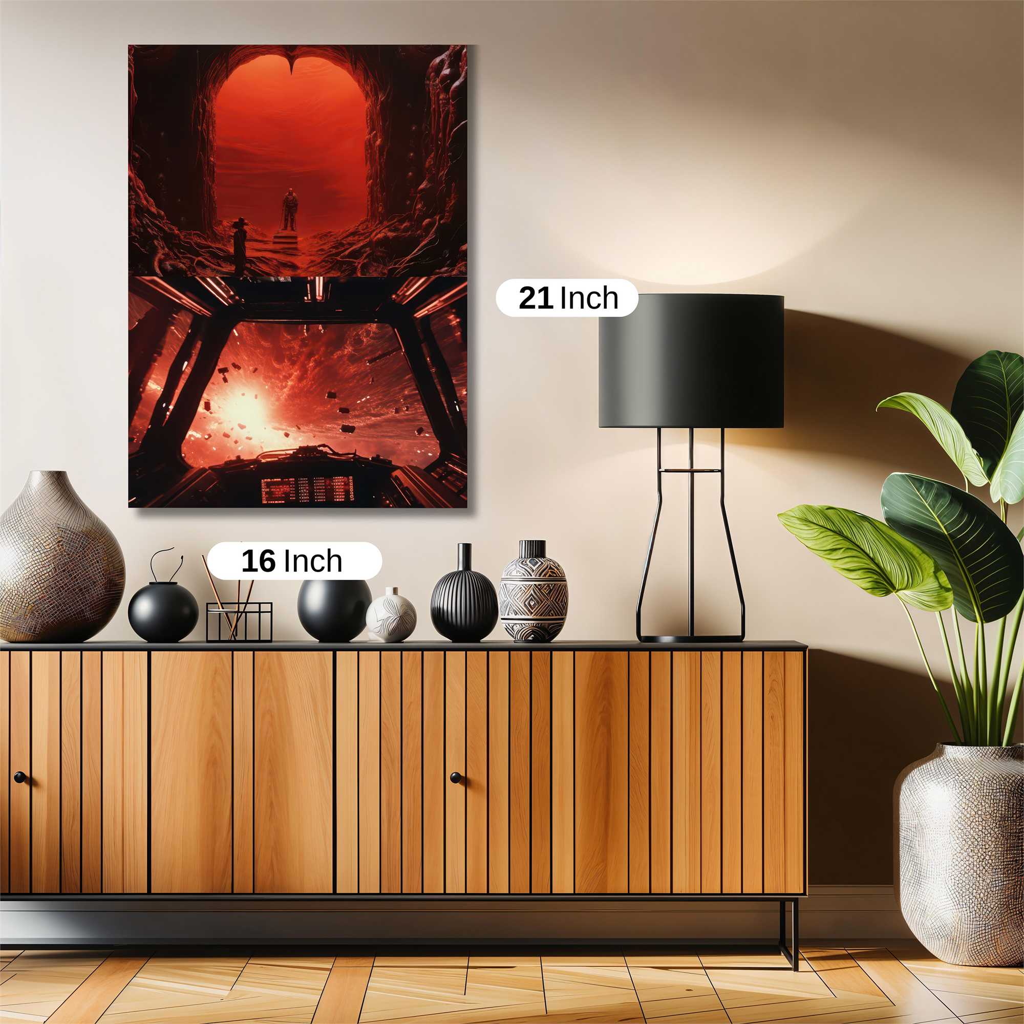 Alien Descent Safe Wall Magnetic / M