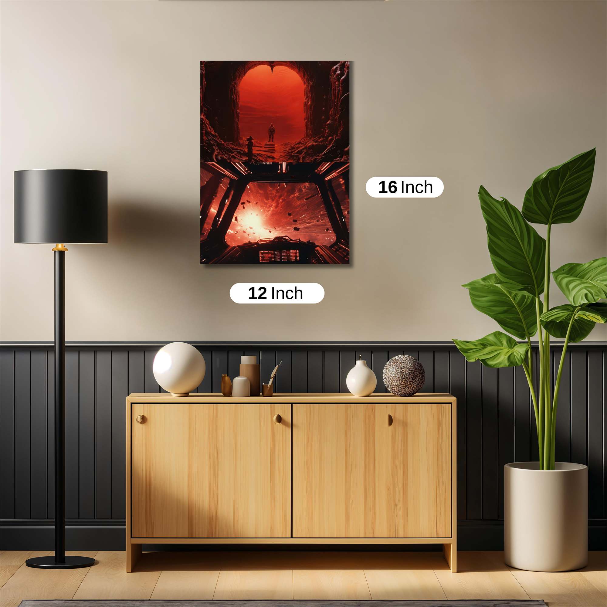 Alien Descent Safe Wall Magnetic / M