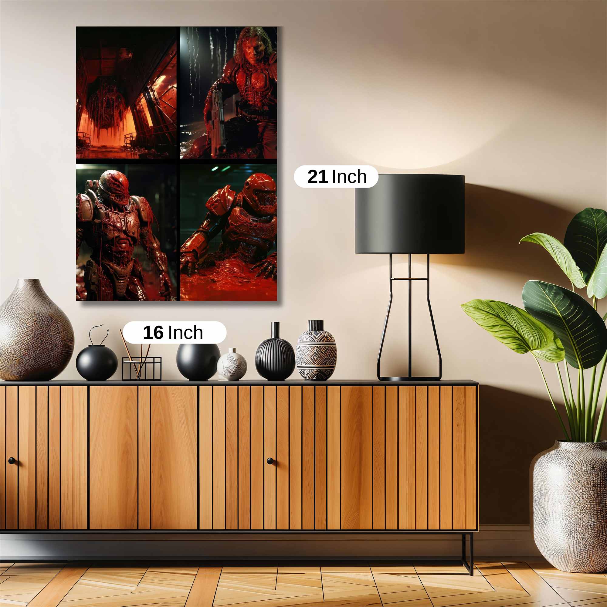 Alien Despair Safe Wall Magnetic / M