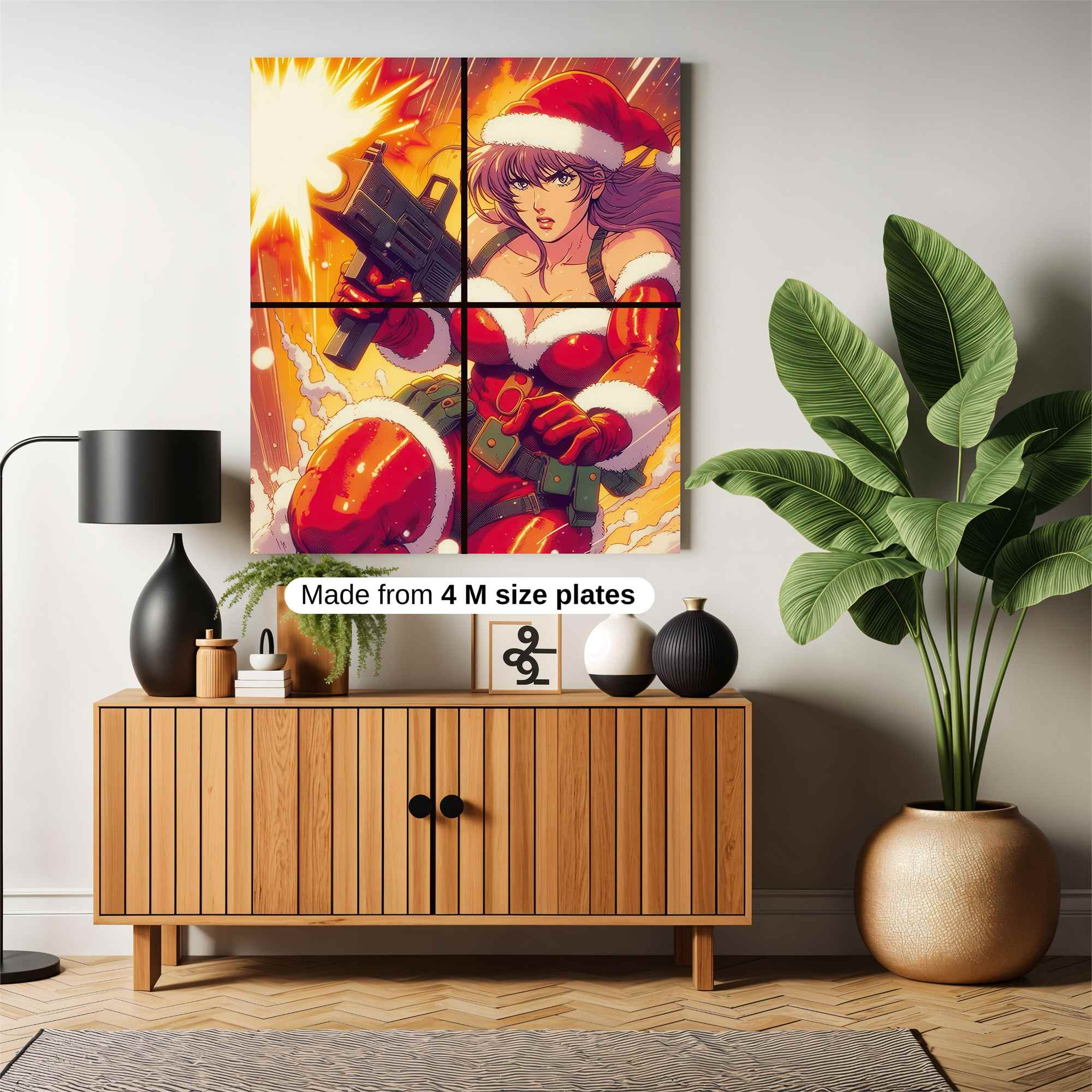Santa Fury Safe Wall Magnetic / M