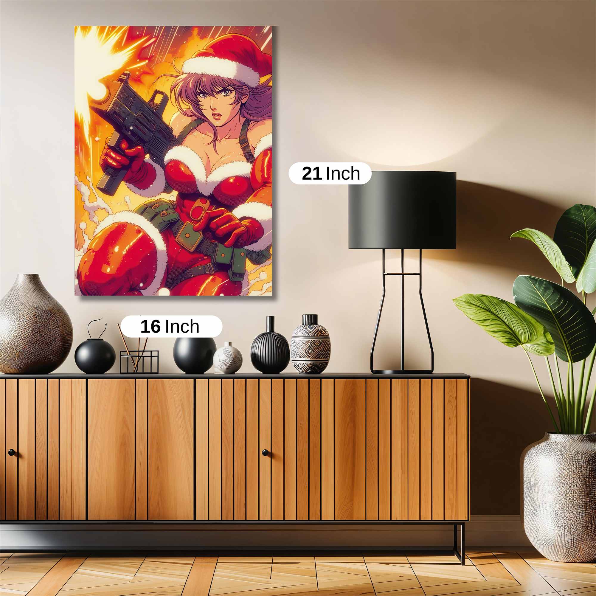 Santa Fury Safe Wall Magnetic / M