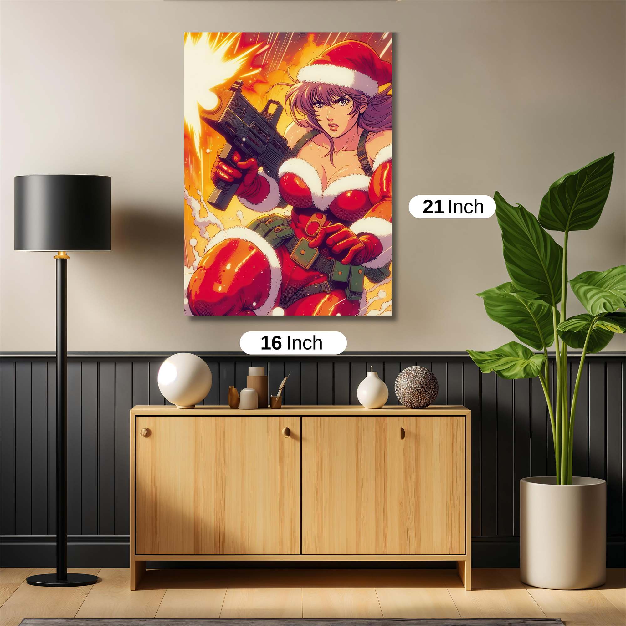 Santa Fury Safe Wall Magnetic / M