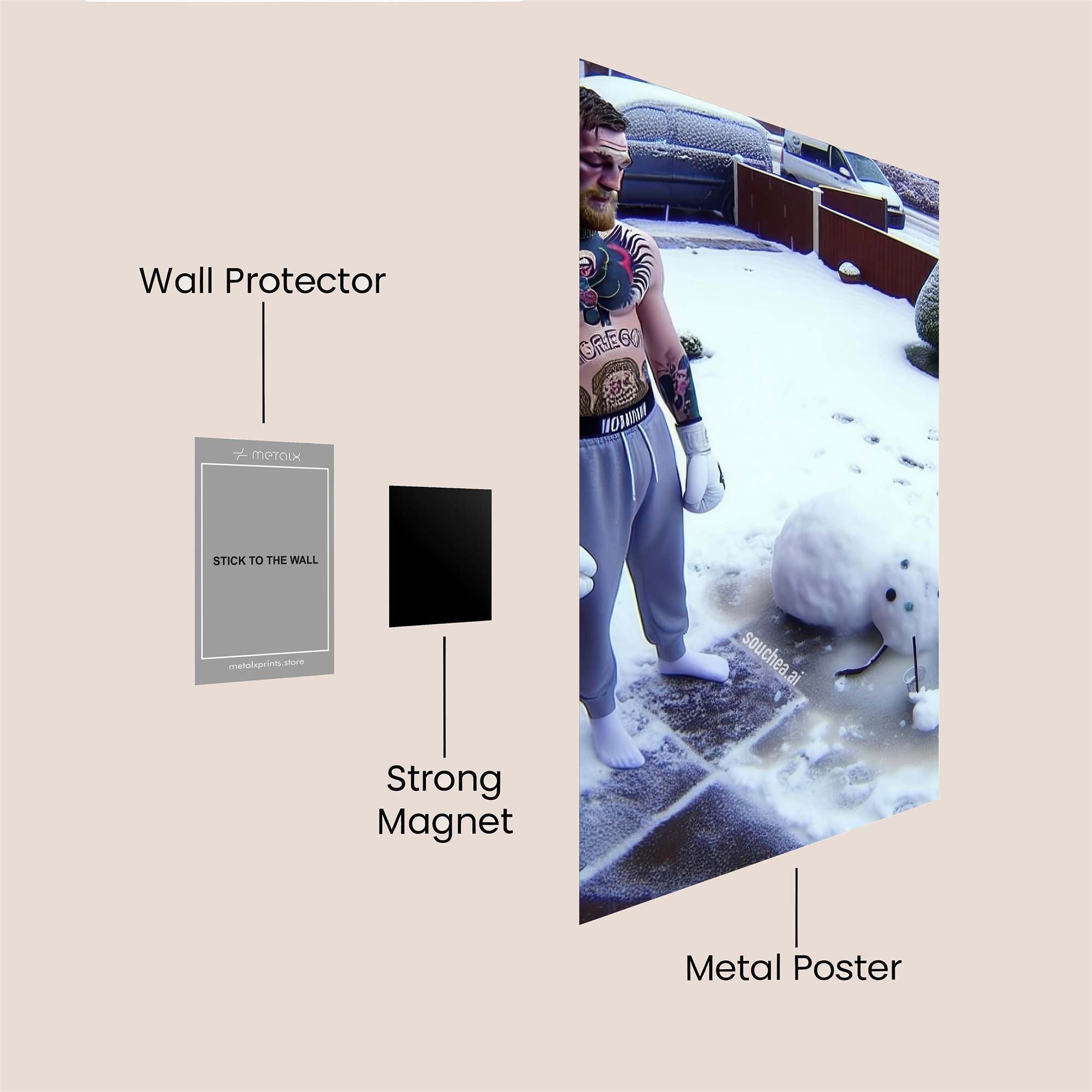 McGregor Meltdown Safe Wall Magnetic / M