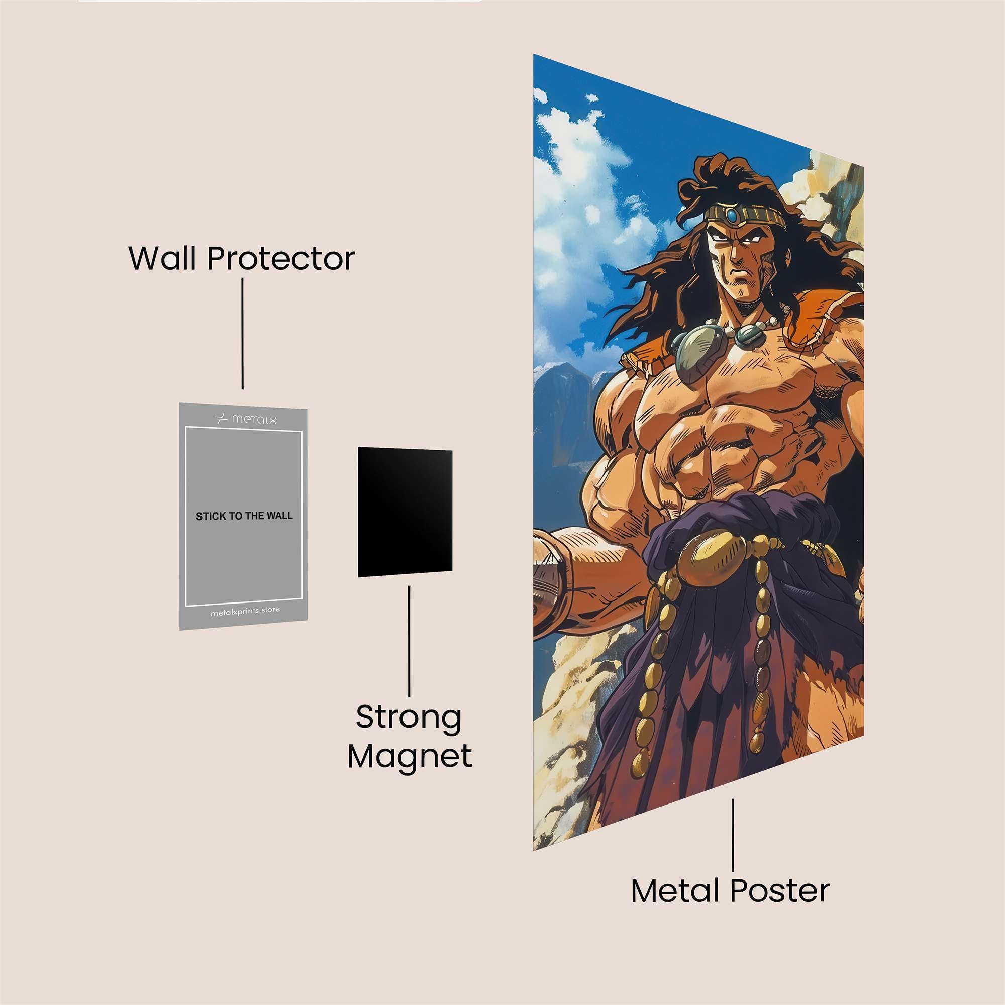 Karnak Fierce Safe Wall Magnetic / M