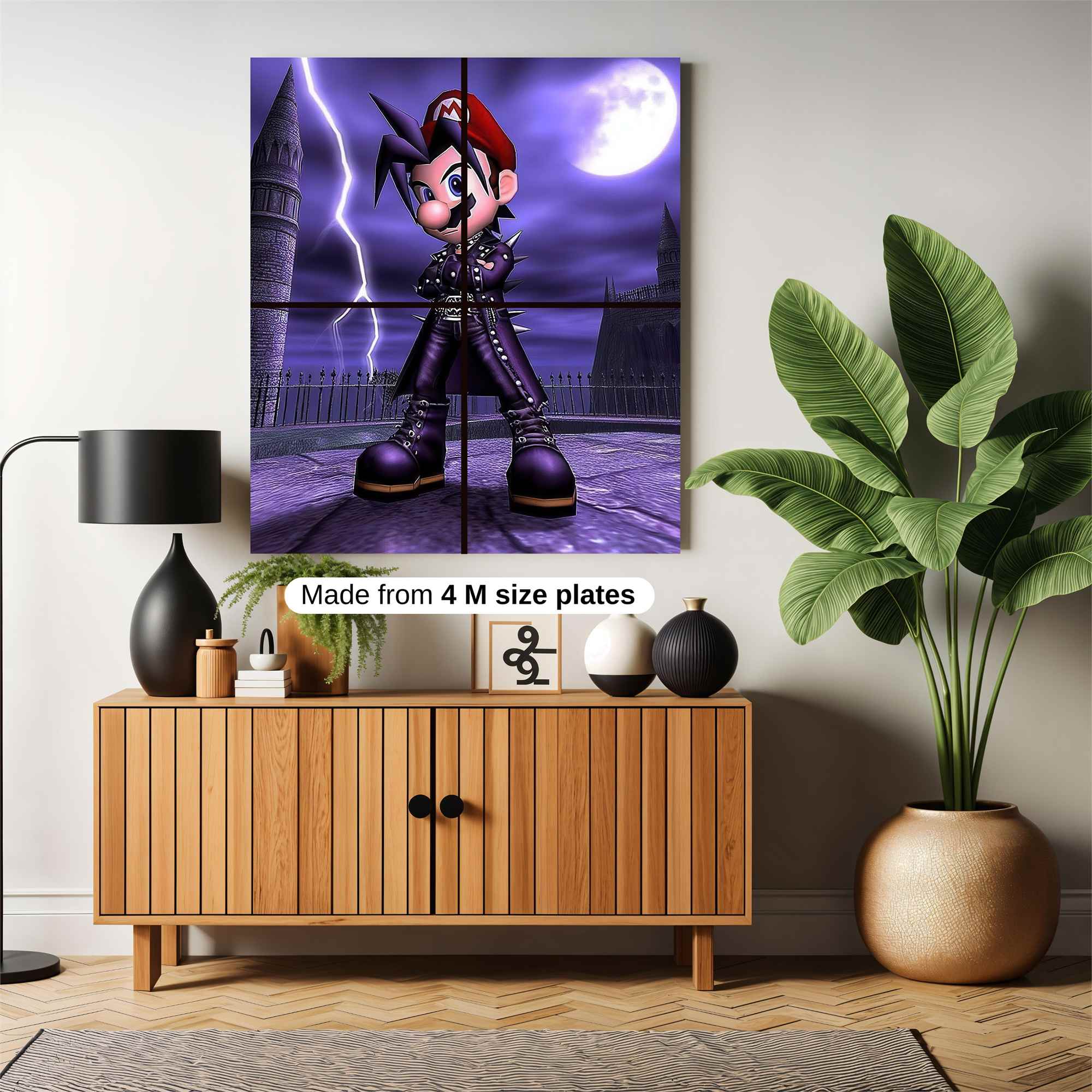 Mario Menace Safe Wall Magnetic / M