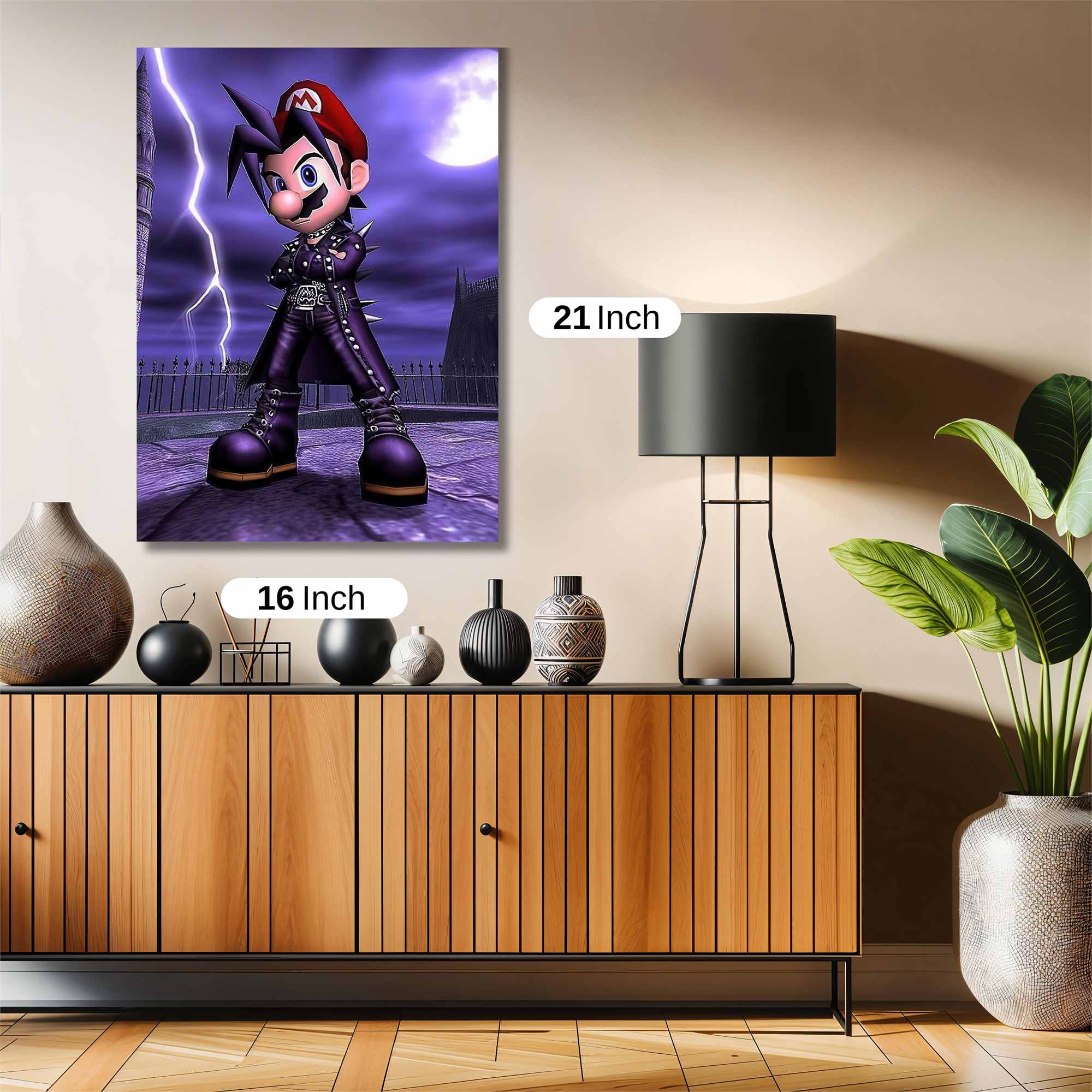 Mario Menace Safe Wall Magnetic / M