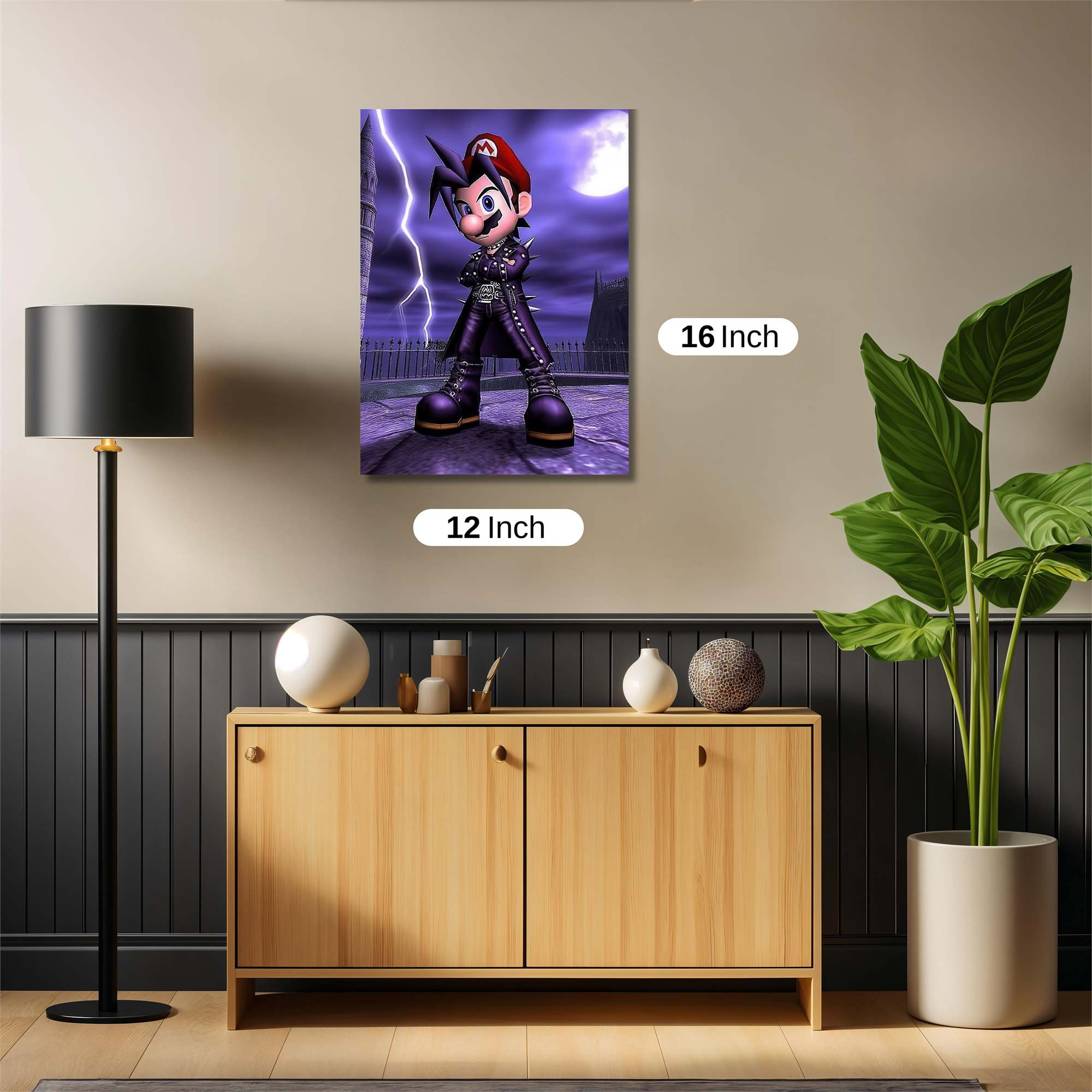 Mario Menace Safe Wall Magnetic / M