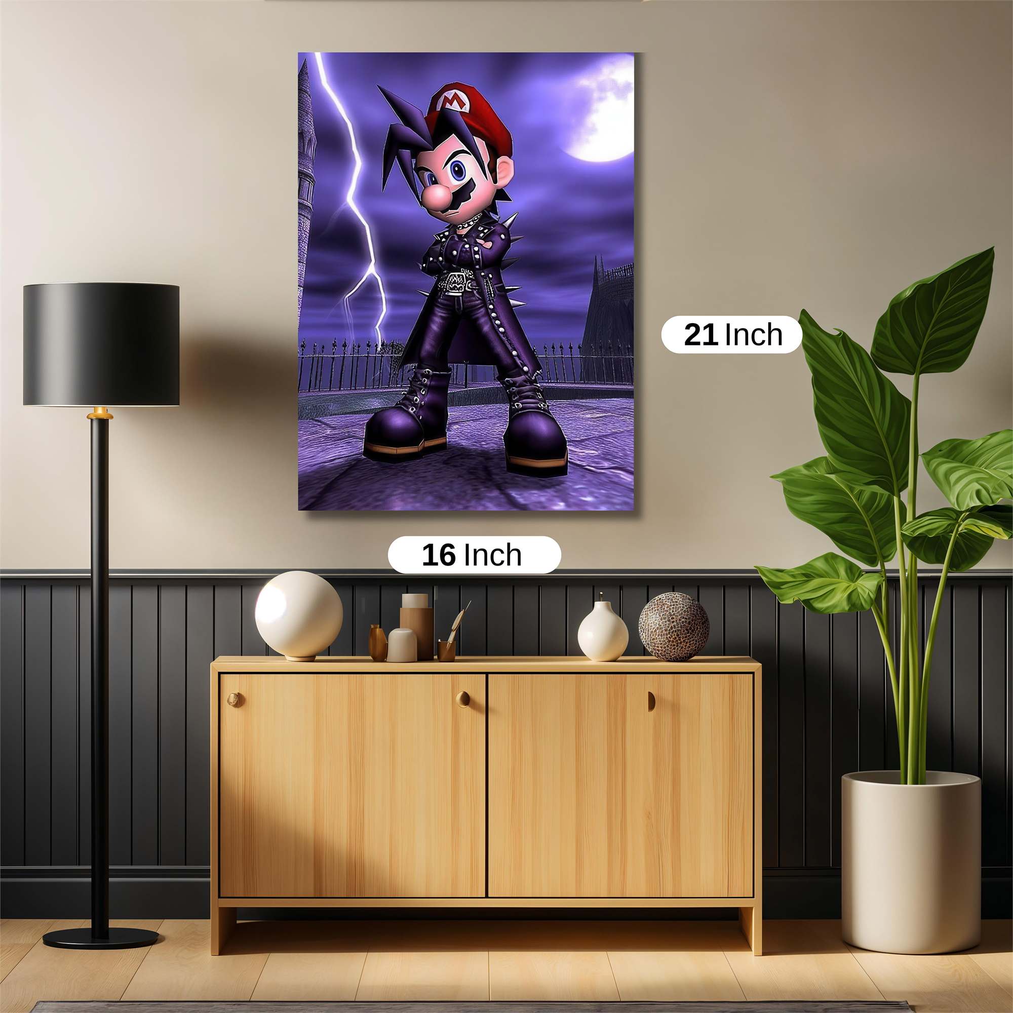 Mario Menace Safe Wall Magnetic / M
