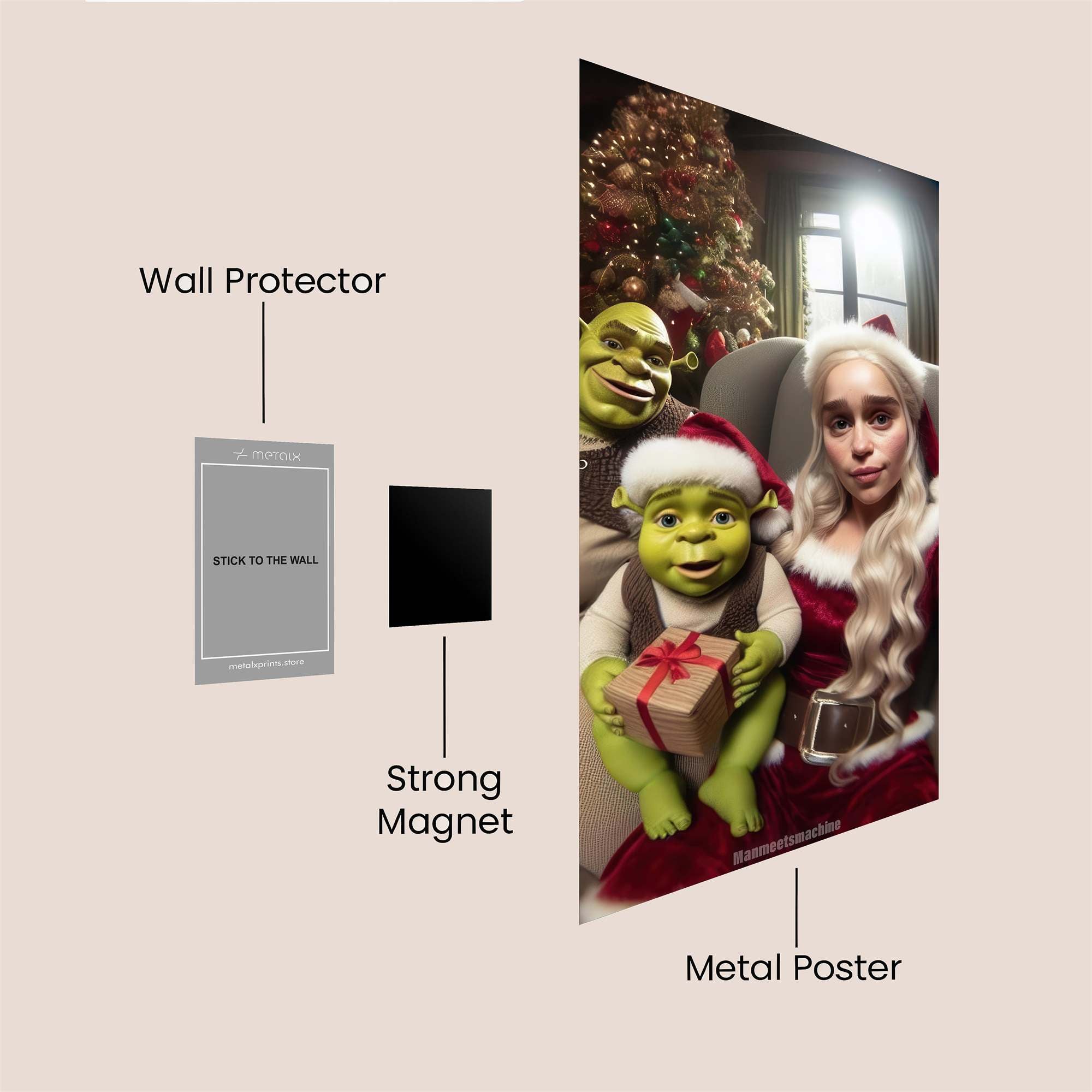 Shrekmas Joy Safe Wall Magnetic / M