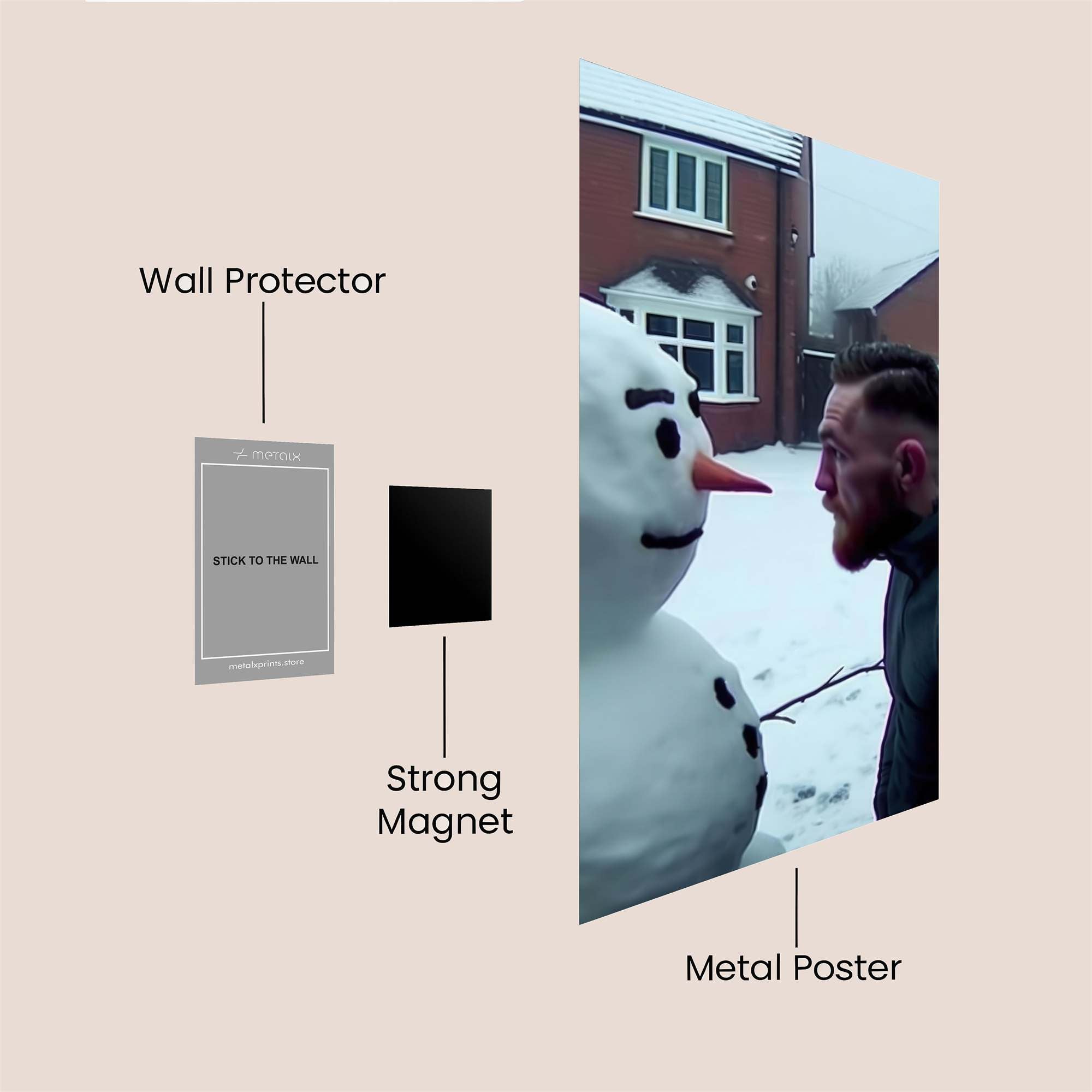 Conor Confrontation Safe Wall Magnetic / M