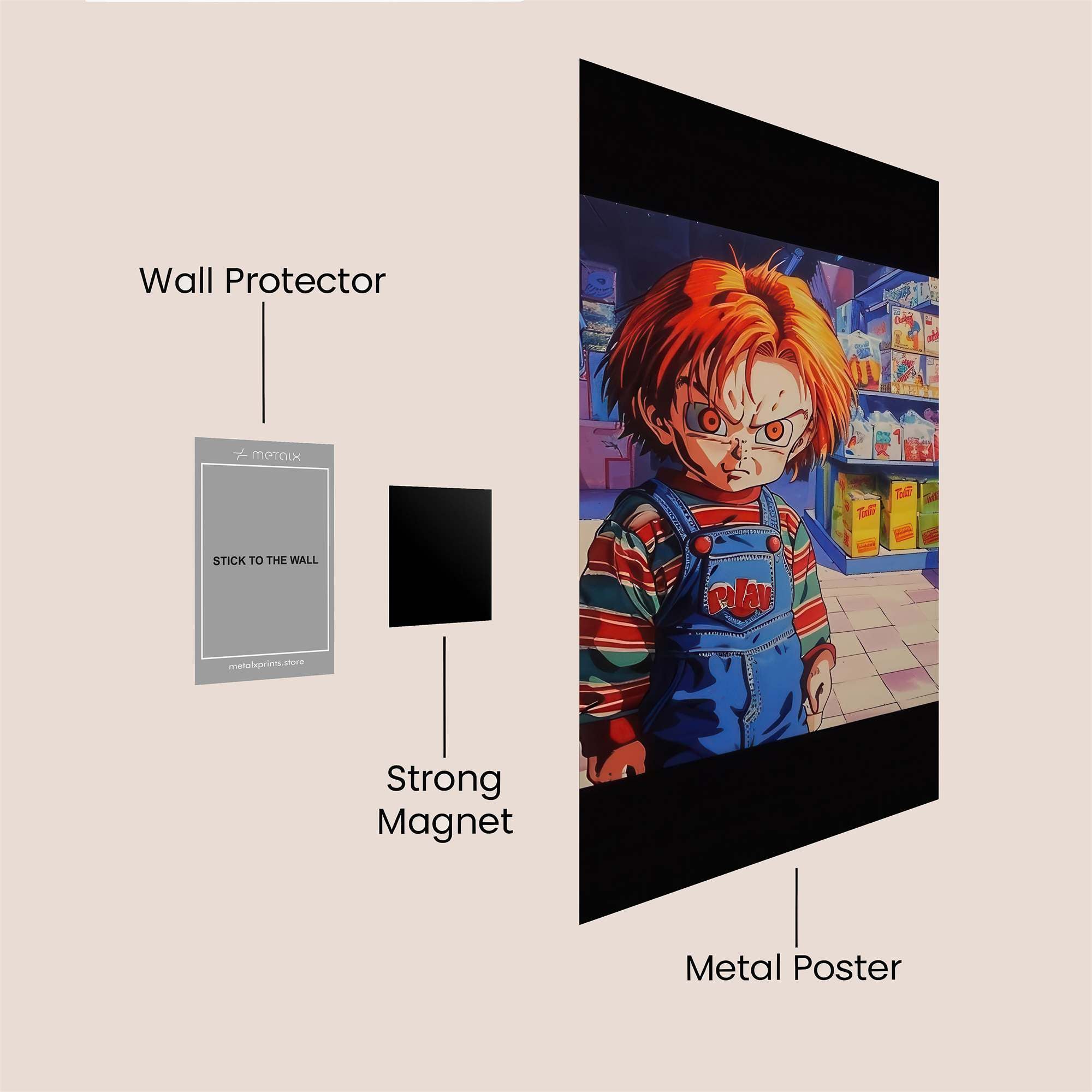 Chucky Sinister Safe Wall Magnetic / M