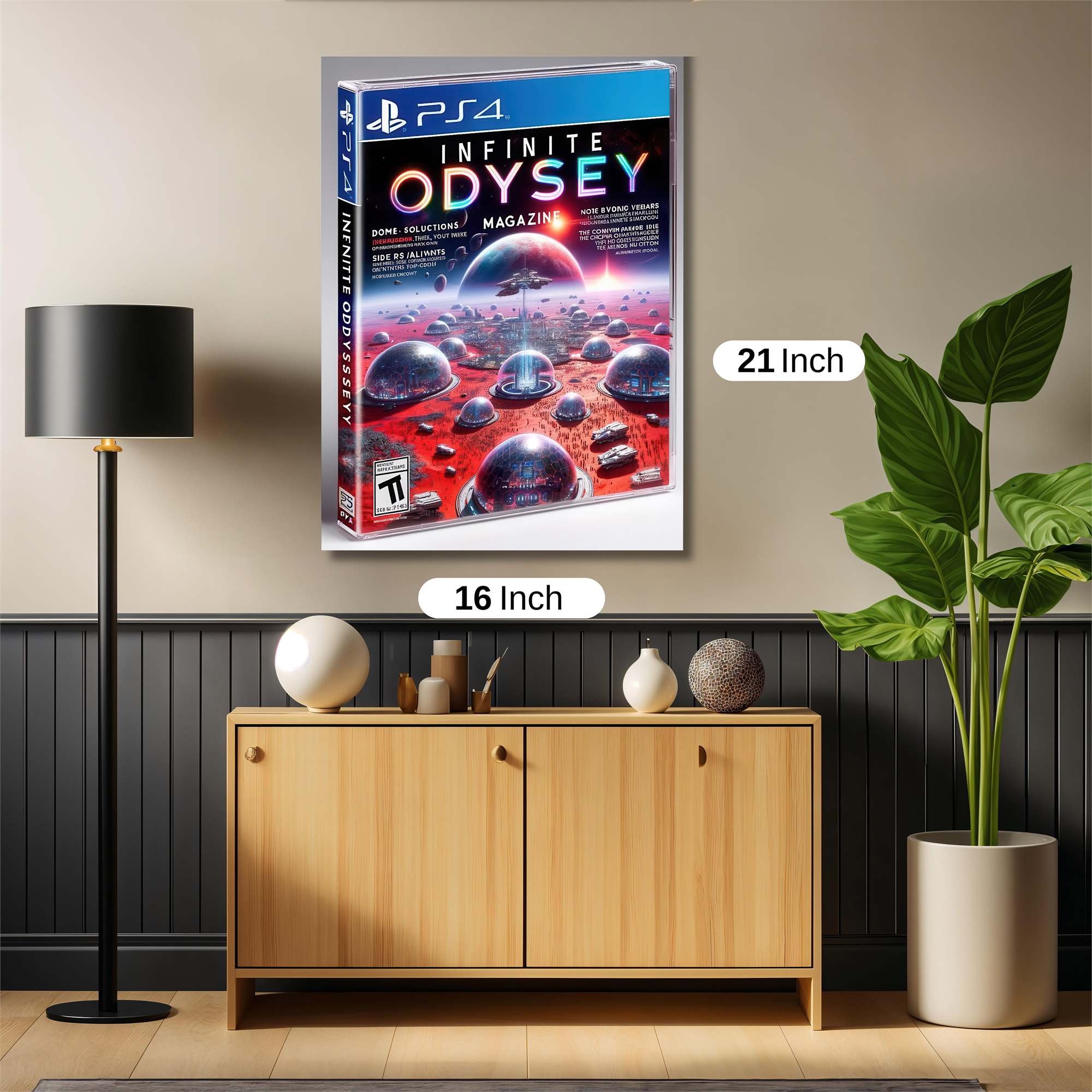 Galactic Wonder Safe Wall Magnetic / M