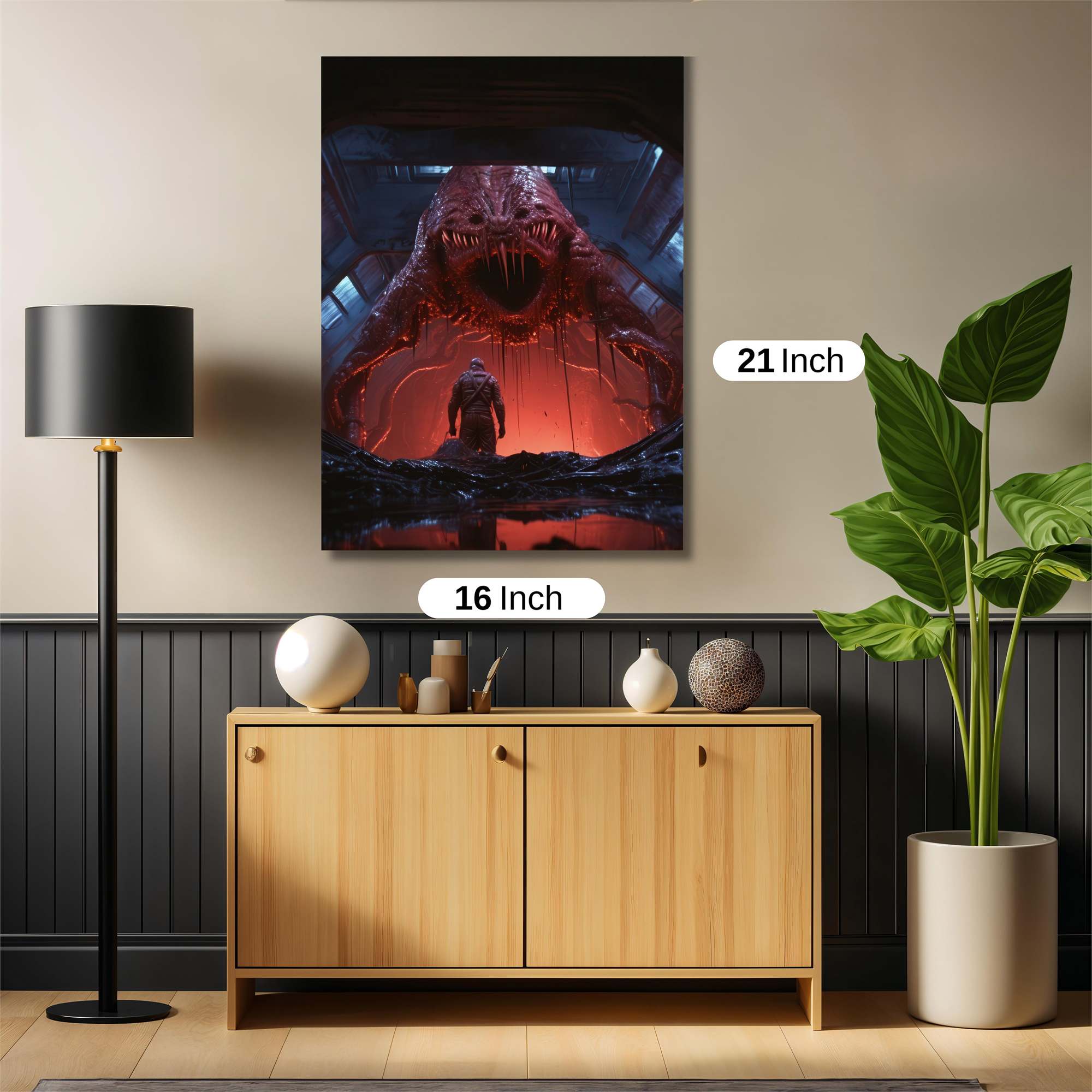 Xenomorph Dread Safe Wall Magnetic / M