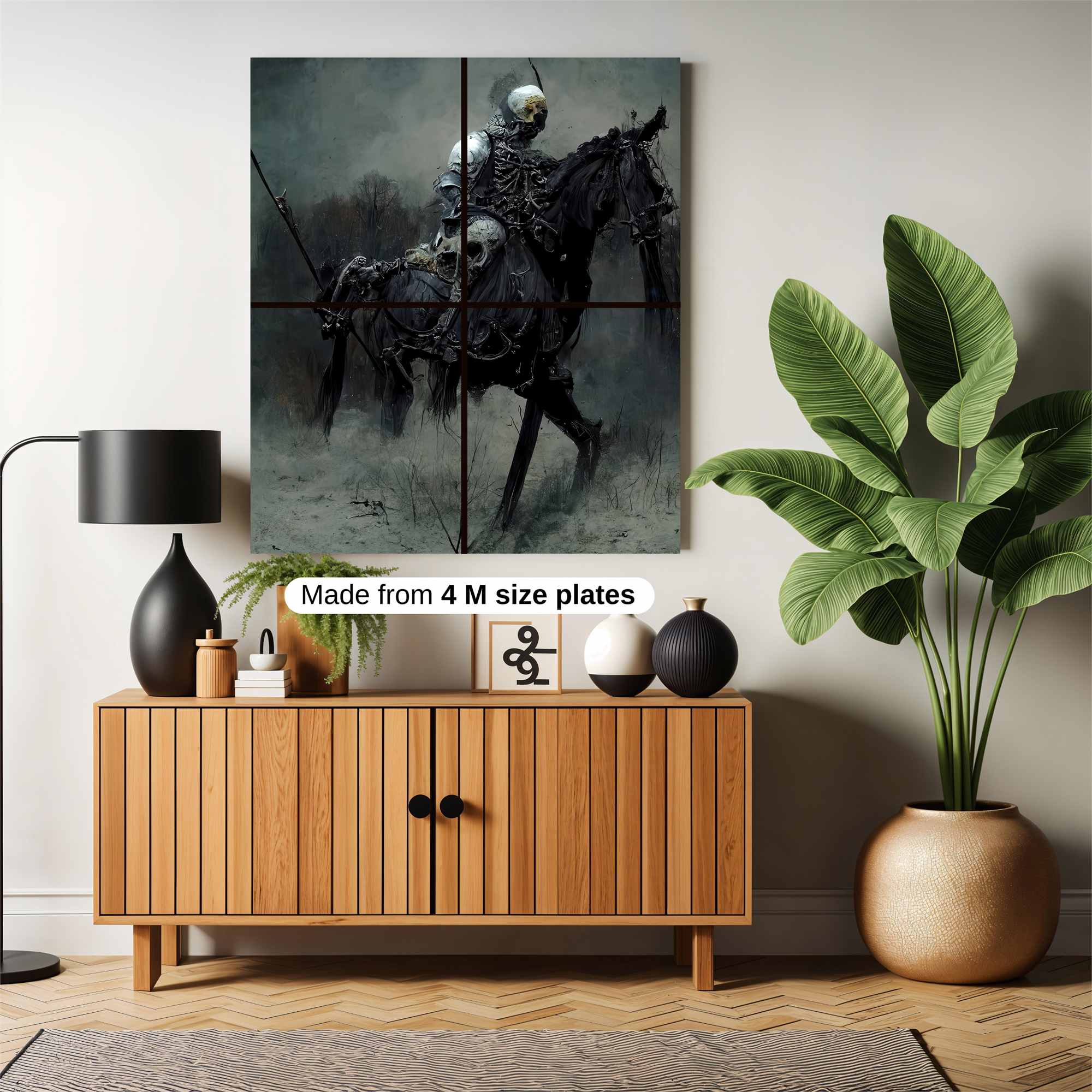 Deathly Silence Safe Wall Magnetic / M