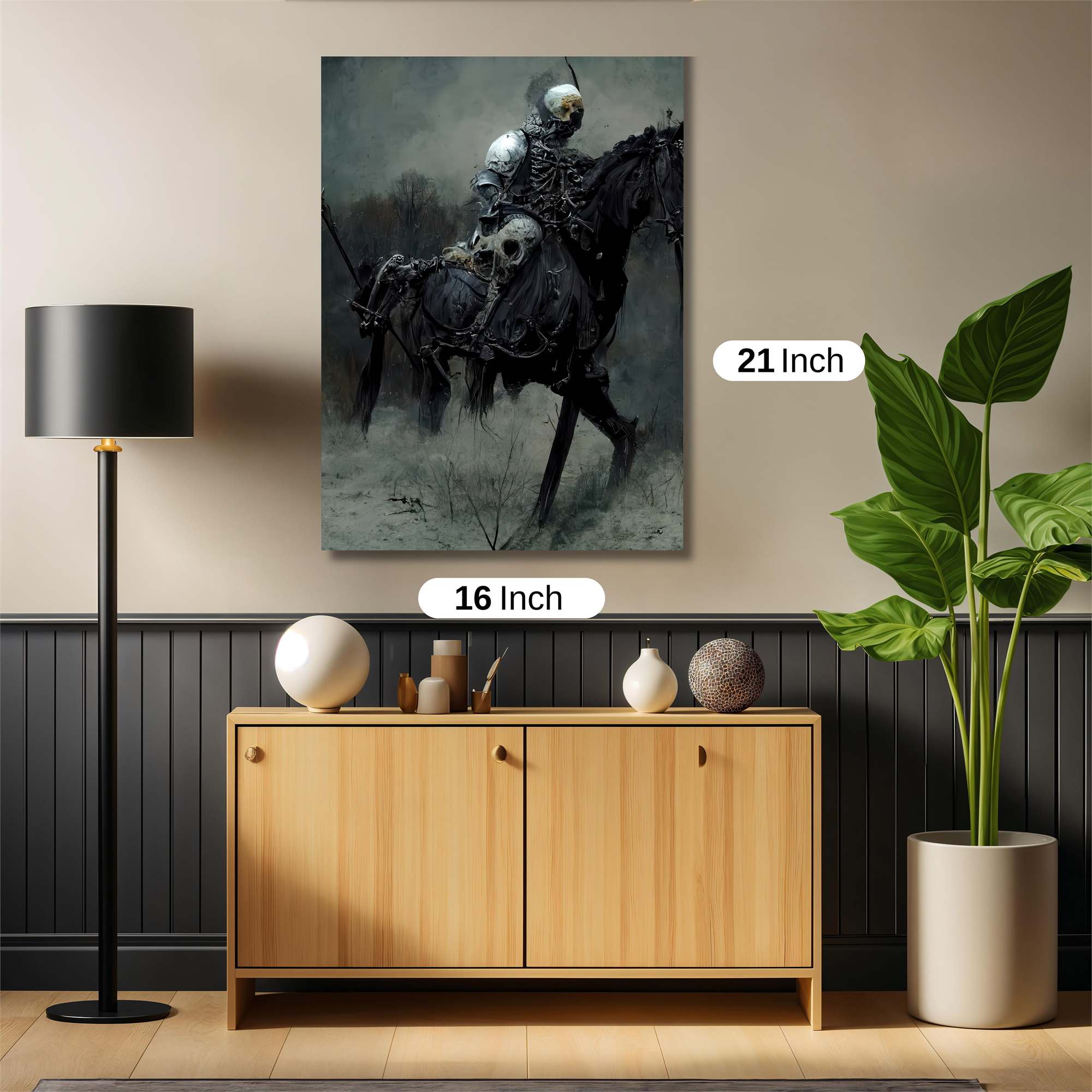 Deathly Silence Safe Wall Magnetic / M