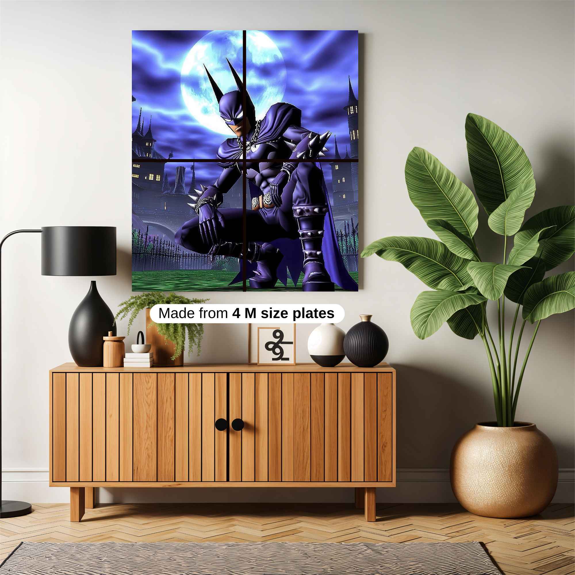 Batman Brooding Safe Wall Magnetic / M