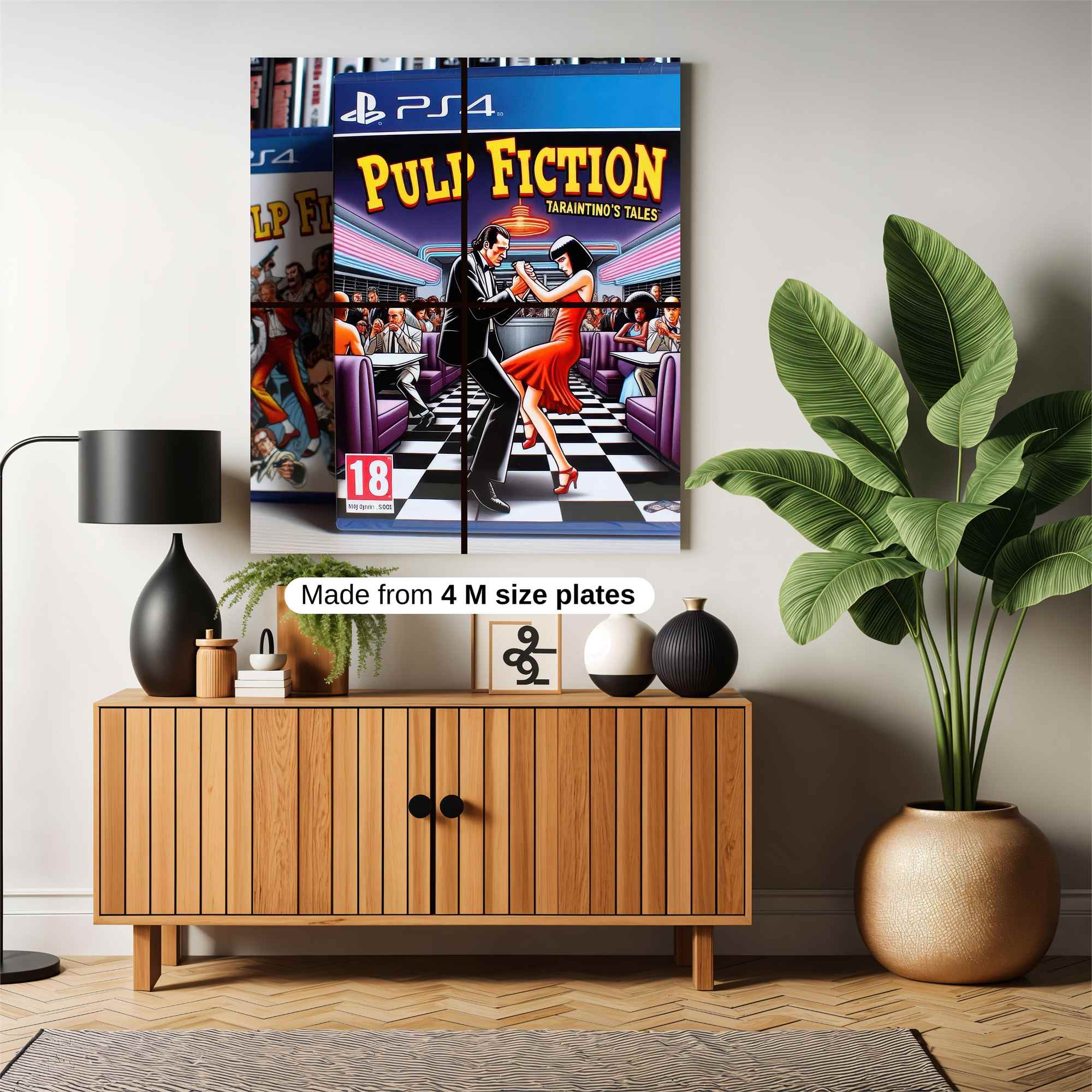 Tarantino Twist Safe Wall Magnetic / M