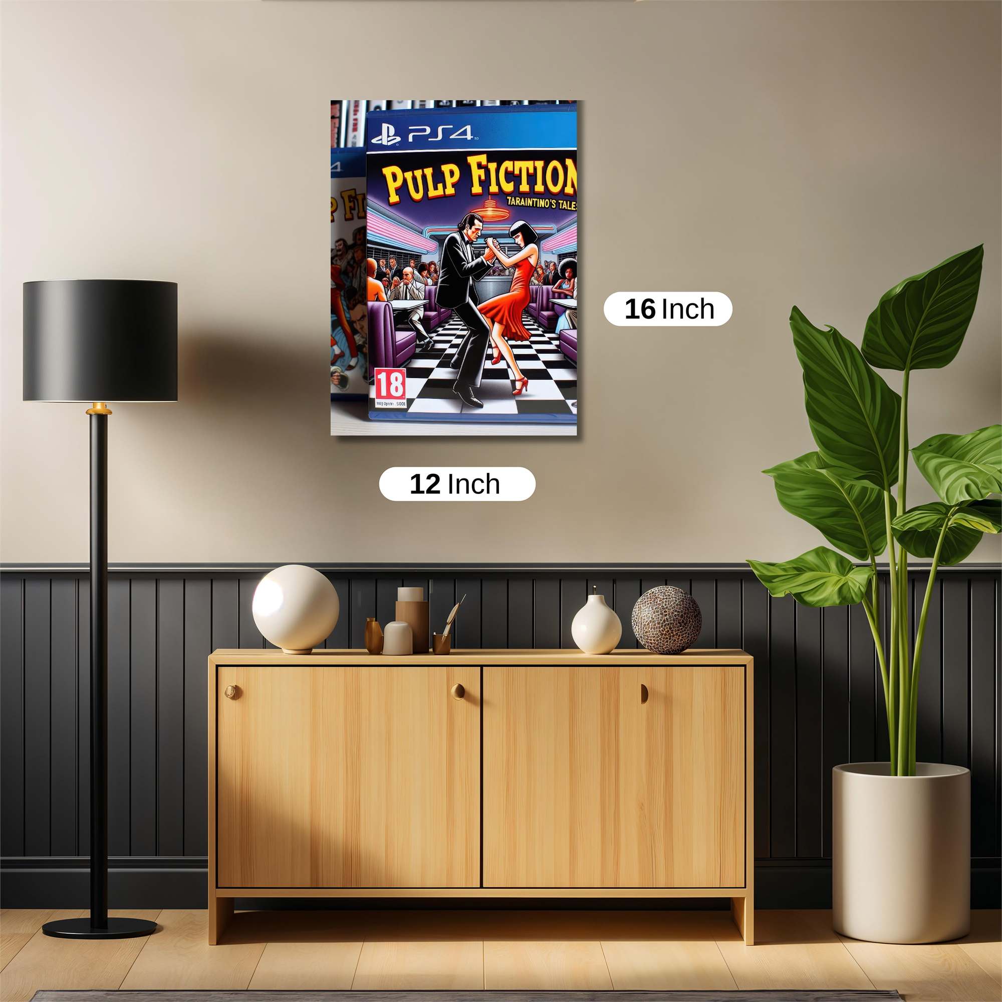 Tarantino Twist Safe Wall Magnetic / M