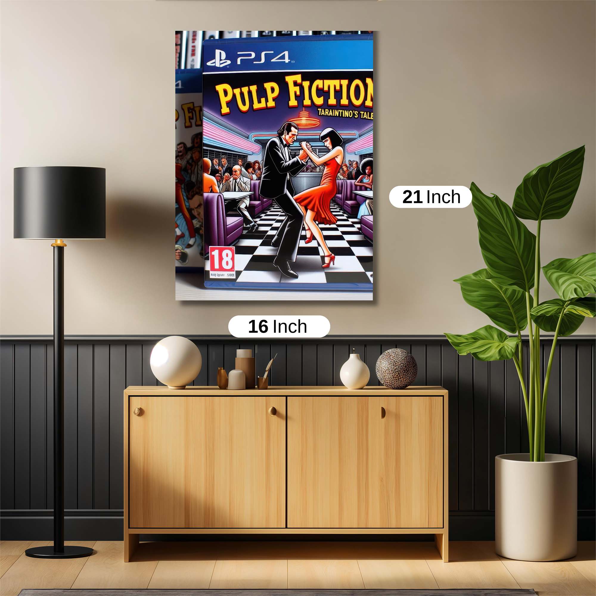 Tarantino Twist Safe Wall Magnetic / M