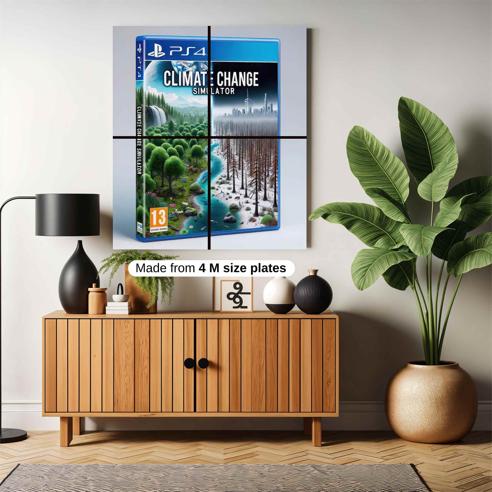 Earth Crisis Safe Wall Magnetic / M