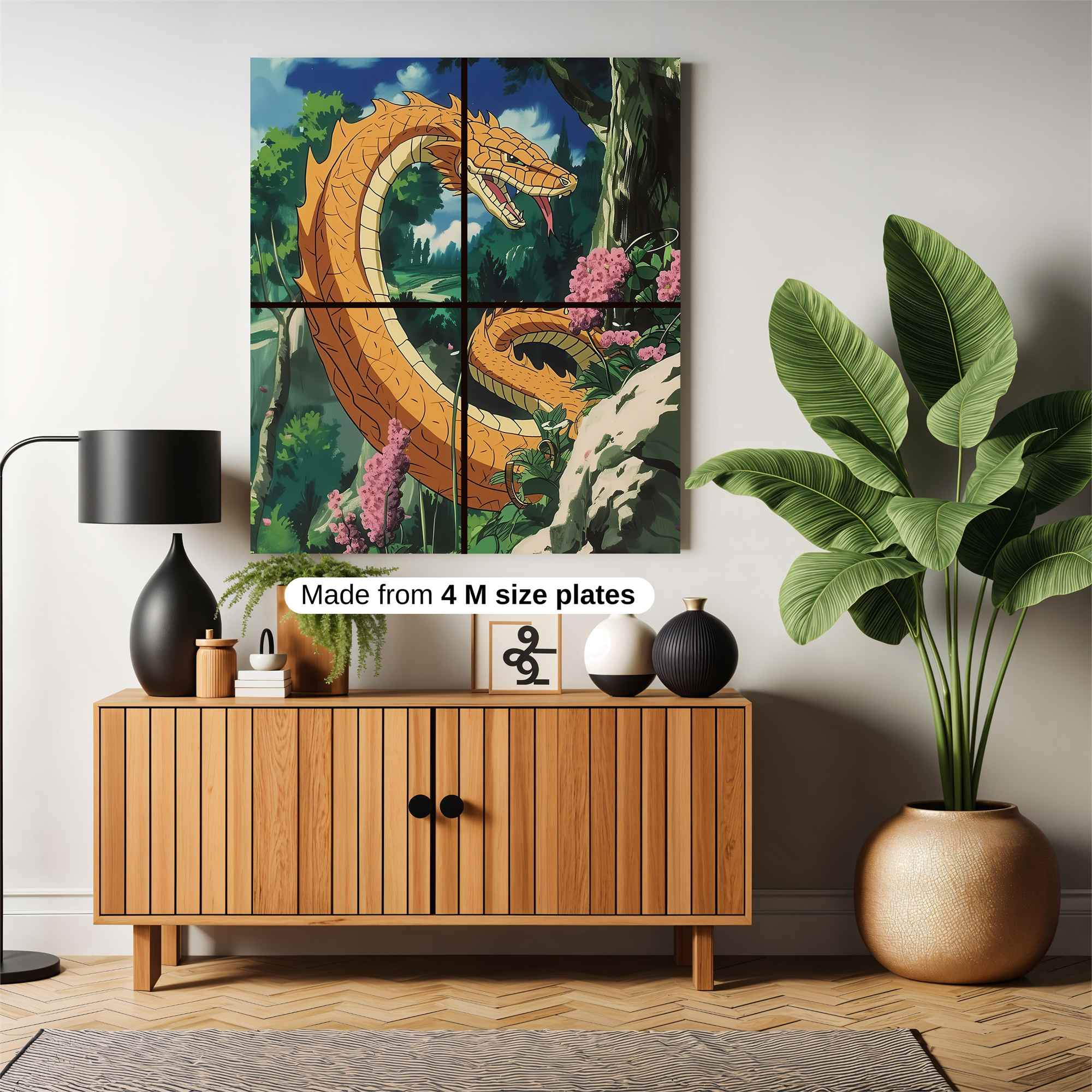 Serpent Serenity Safe Wall Magnetic / M