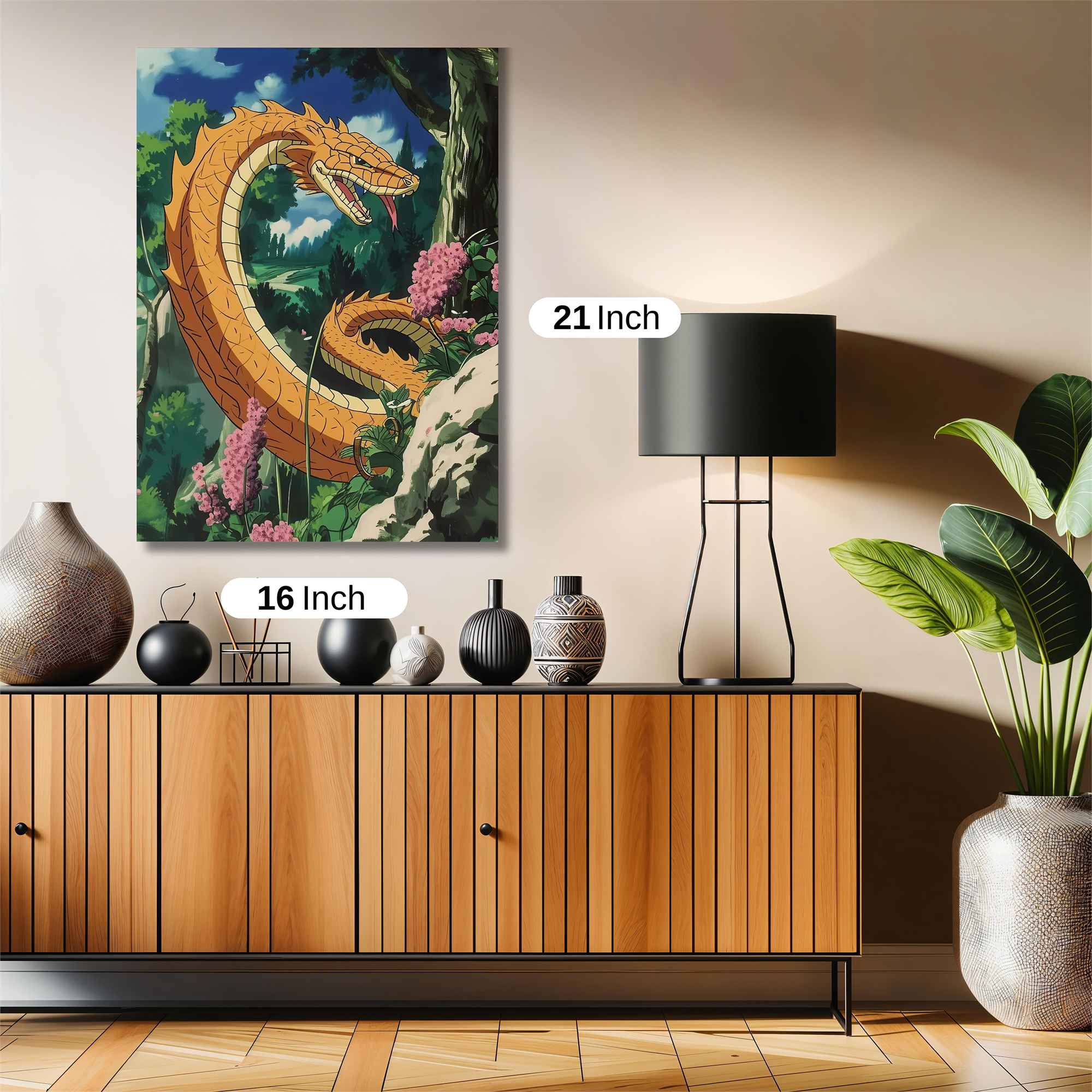 Serpent Serenity Safe Wall Magnetic / M