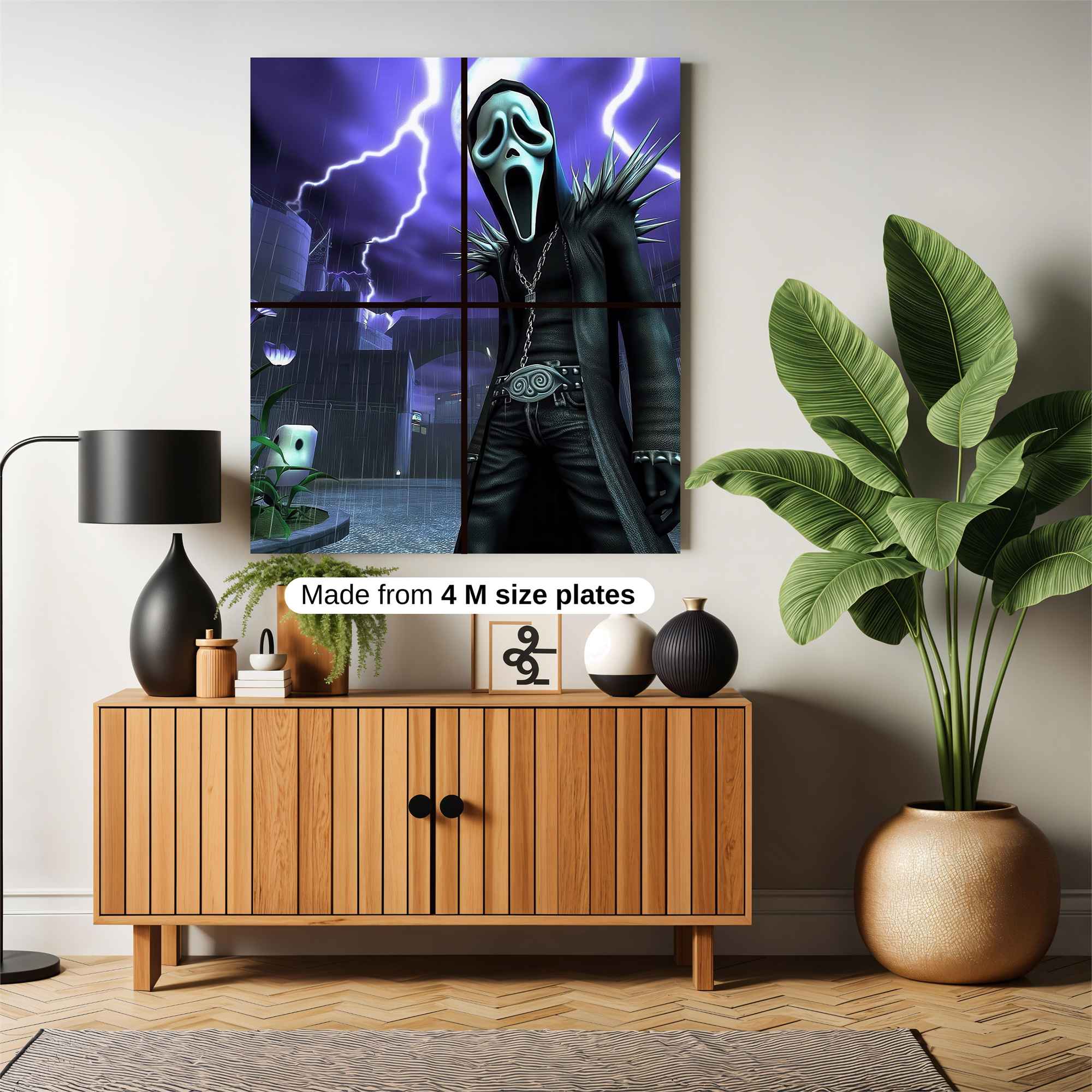 Ghostface Menace Safe Wall Magnetic / M