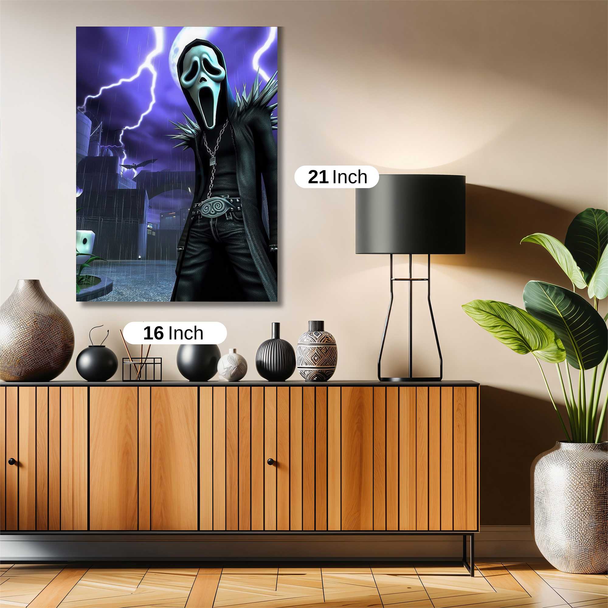 Ghostface Menace Safe Wall Magnetic / M